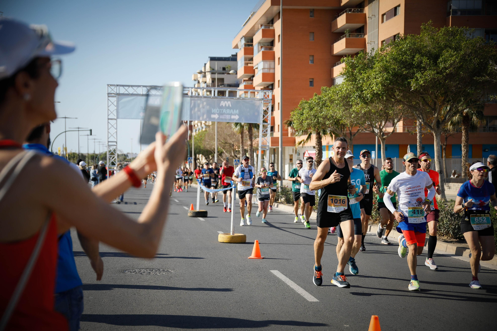 Imágenes de la Media Maratón Ciudad de Almería