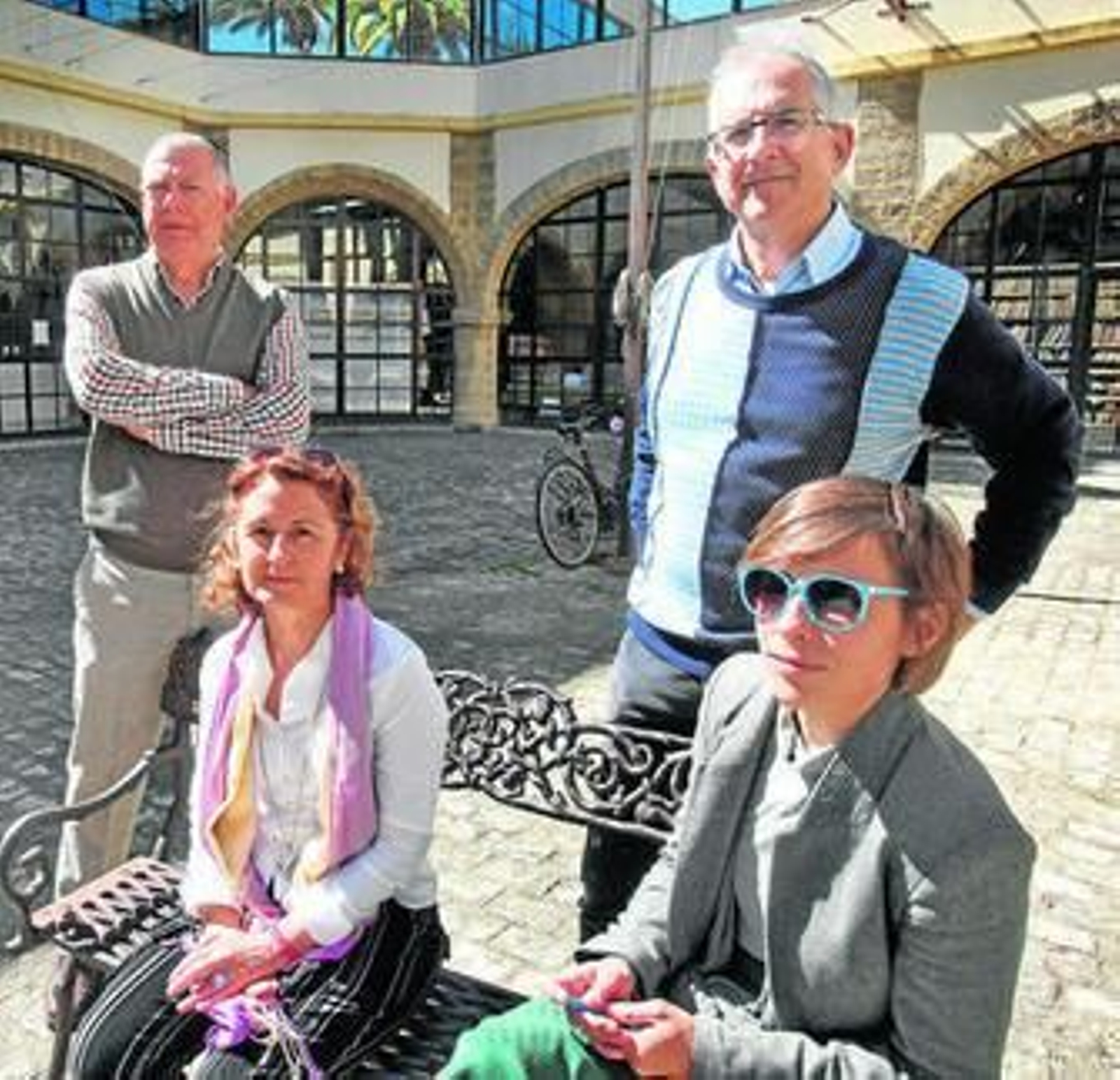 De izquierda a derecha: Francisco Morales, Paqui Sánchez, Fernando Bonat y María Alcantarilla.