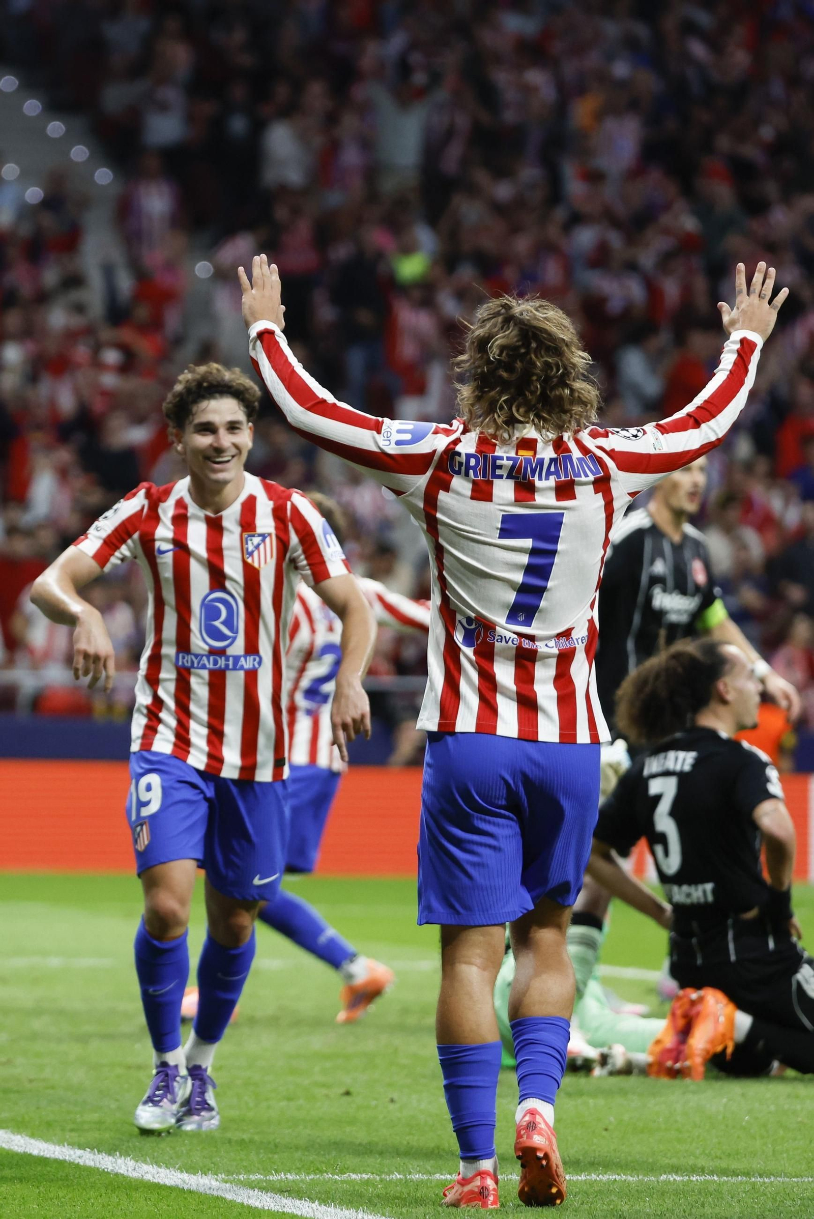 Las fotos del Atlético de Madrid-Eintracht