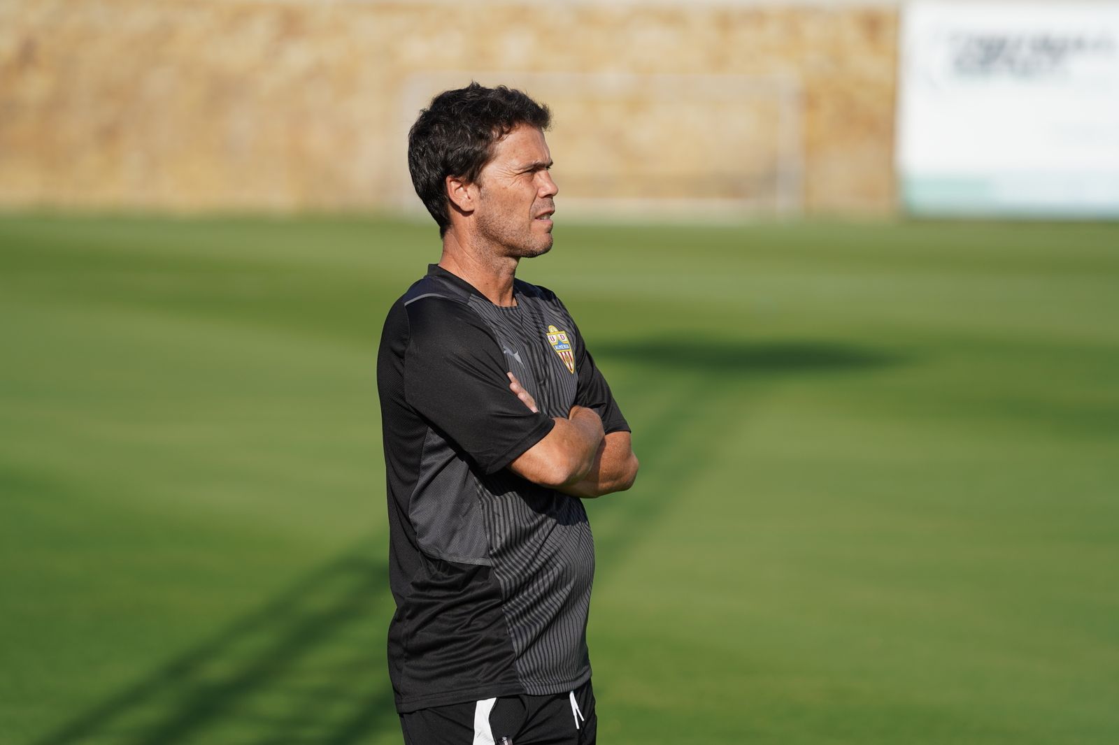 Imágenes del entrenamiento matinal de la UDA de este martes