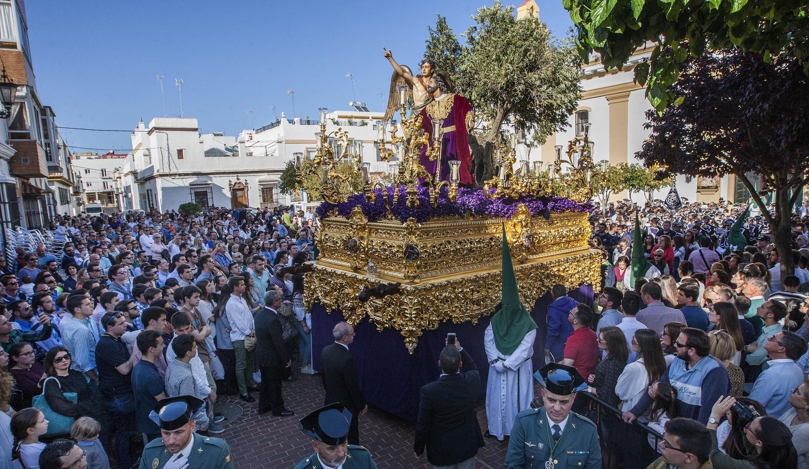 El Cristo del Huerto, en su última salida.