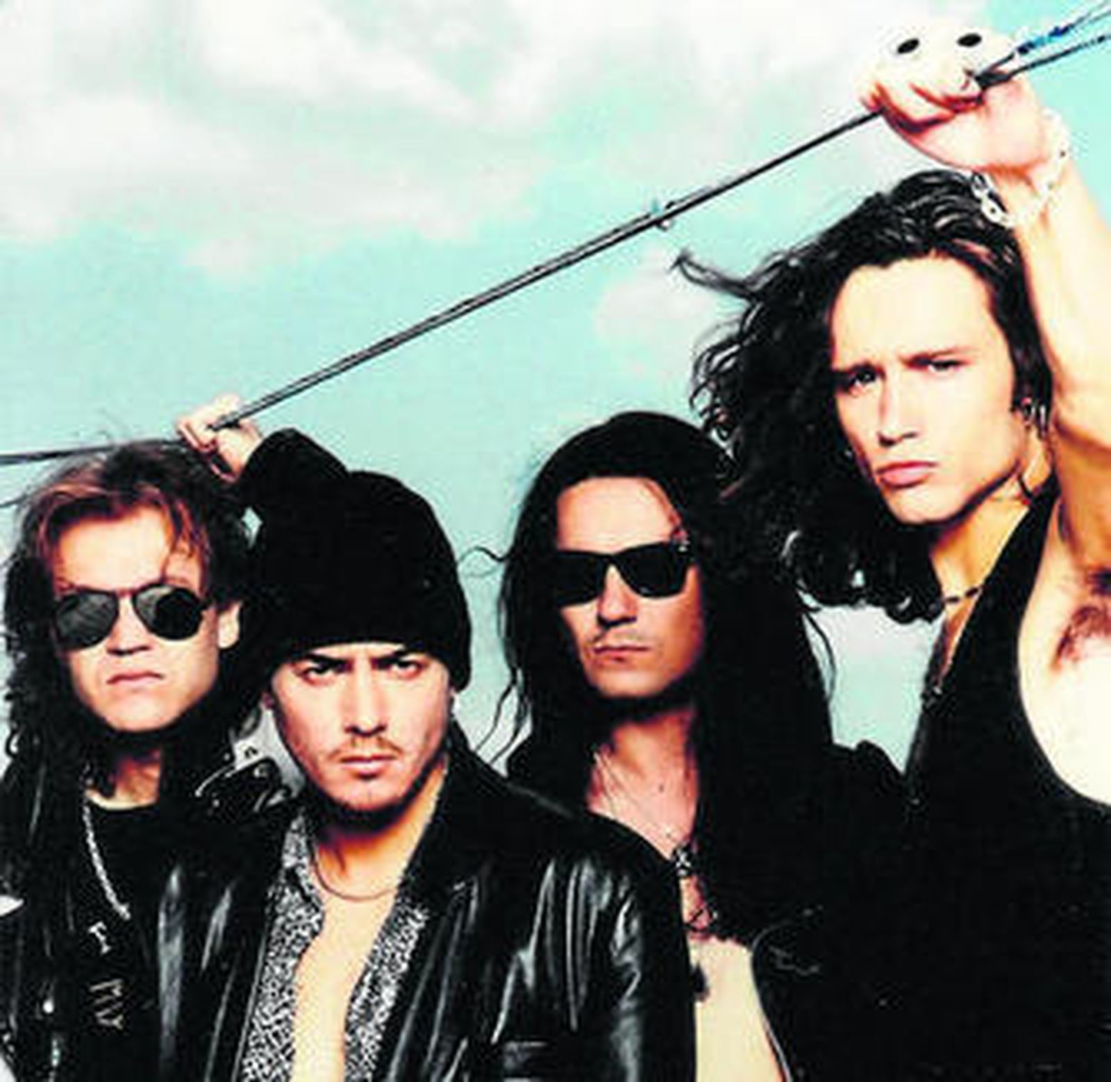 Héroes del Silencio, en una imagen promocional de 1993.