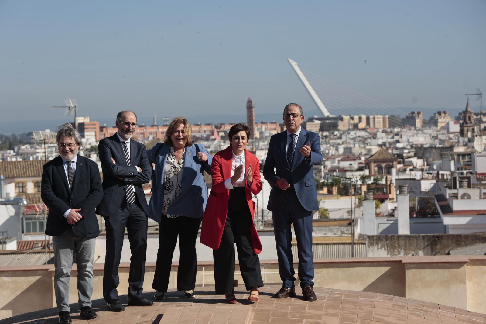 Inauguración de las cubiertas de la iglesia de la Anunciación