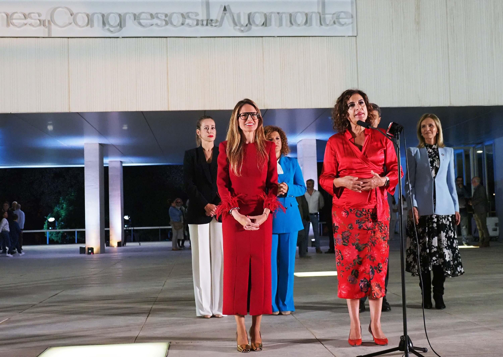 Inauguración del nuevo Palacio de Congresos y Exposiciones de Ayamonte.
