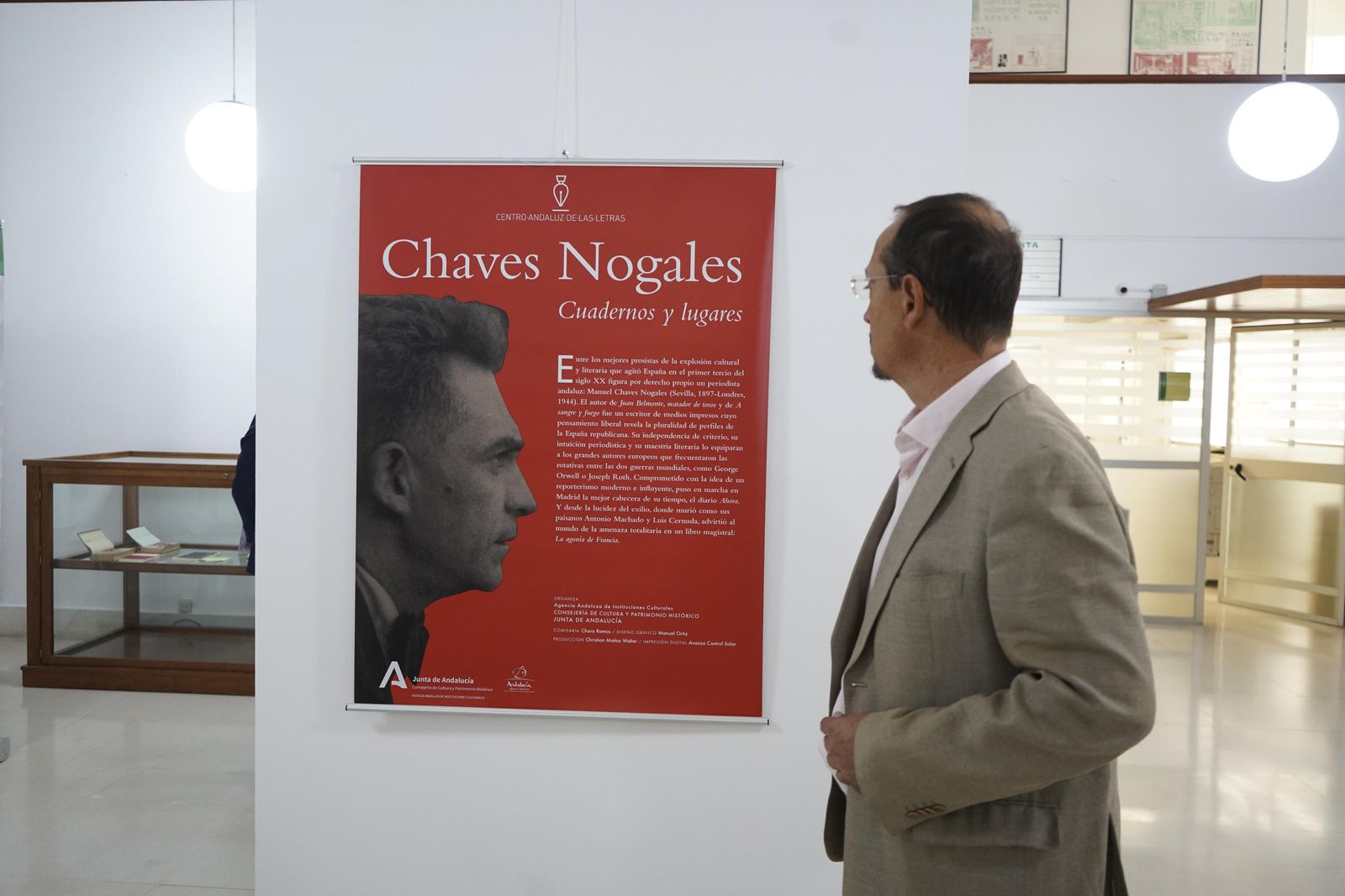 La Biblioteca de Andalucía dedica una muestra al periodista Chaves Nogales