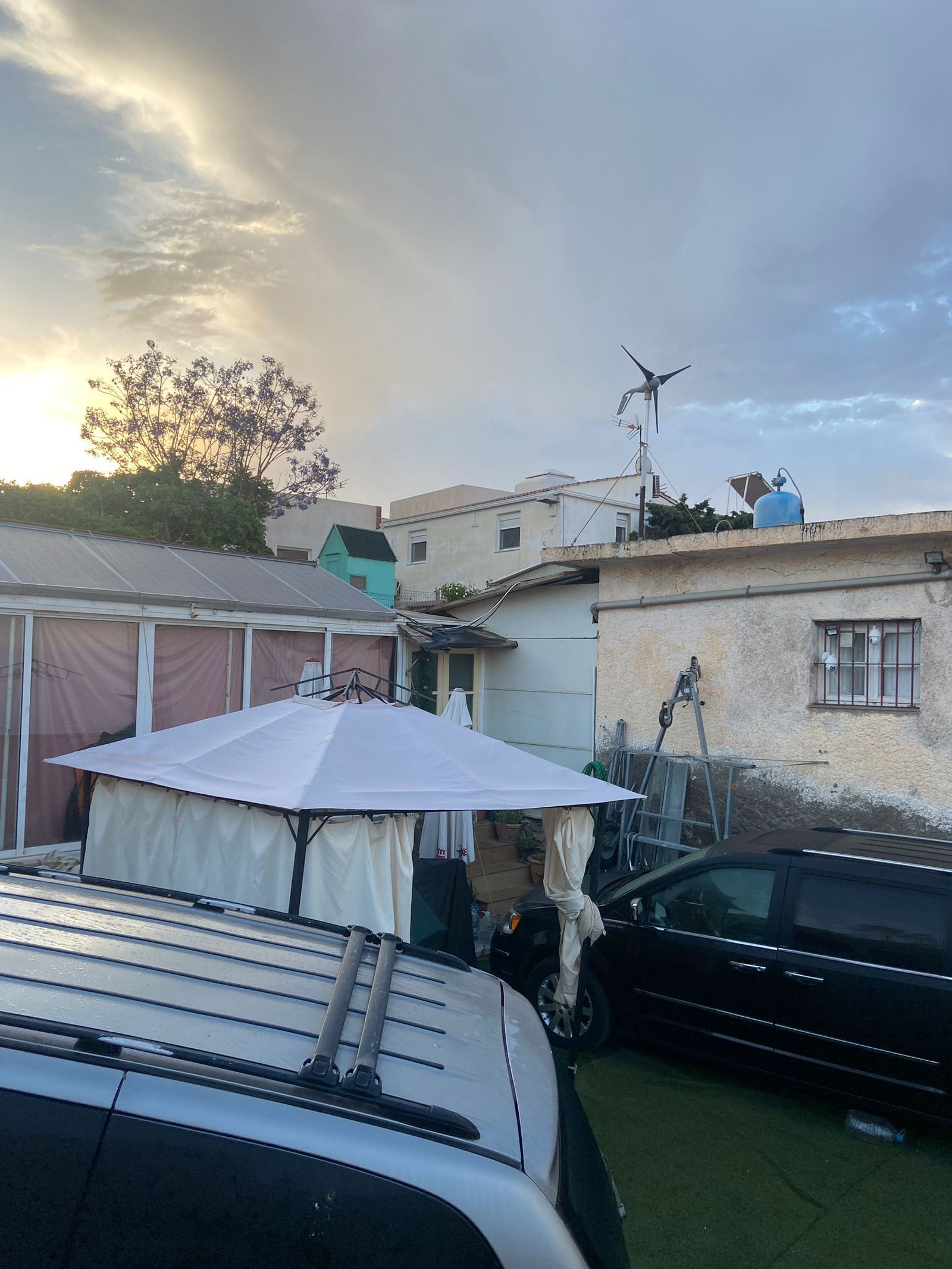 Vista externa de la vivienda.