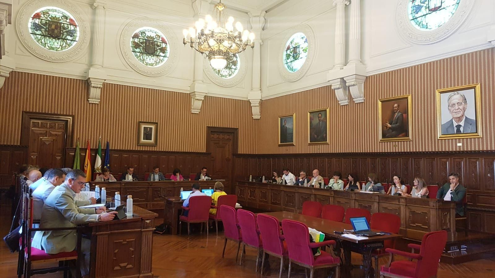 Pleno ordinario de la Diputación de Jaén. Pleno ordinario de la Diputación de Jaén.