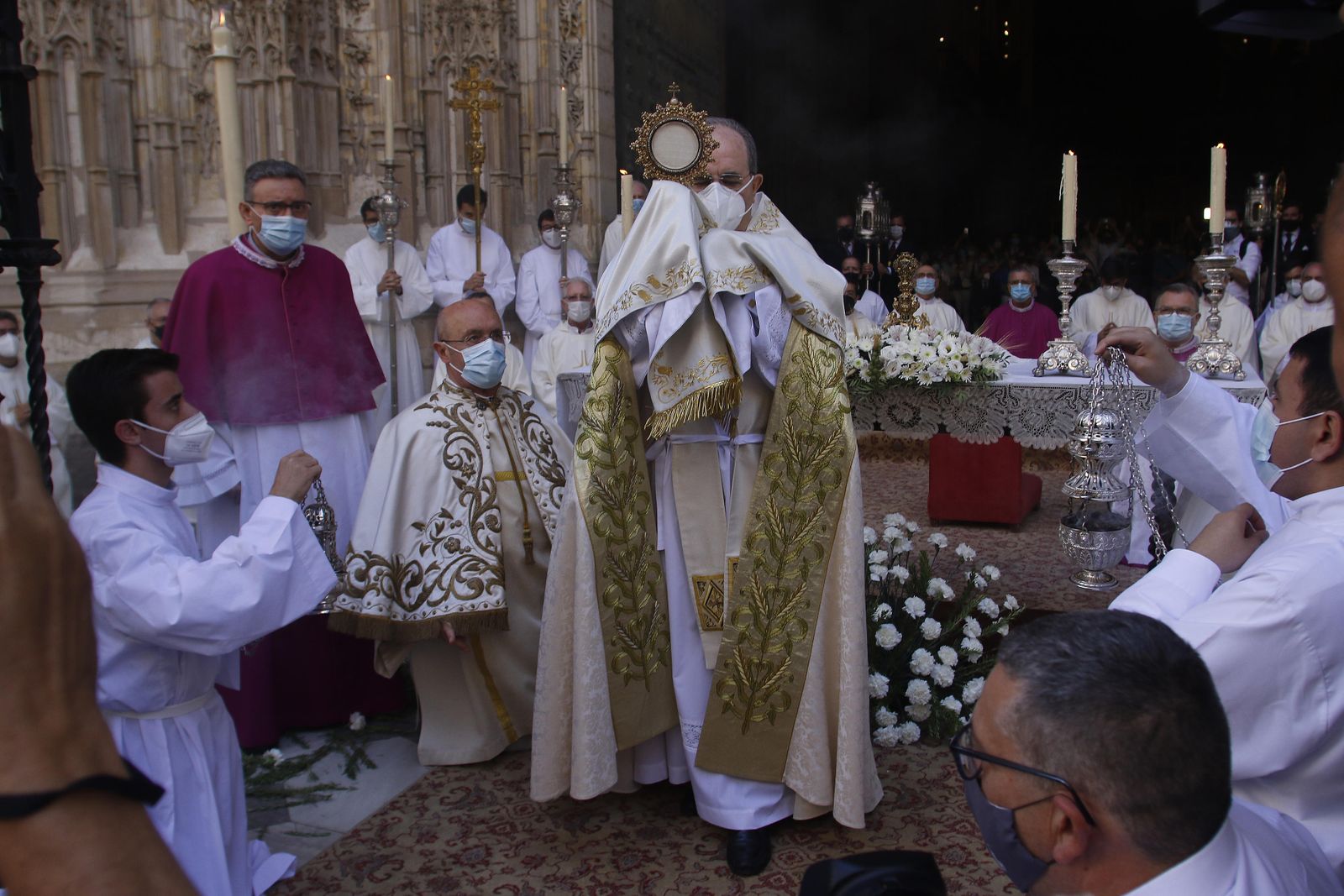Fotos del Corpus Christi en Sevilla 2021
