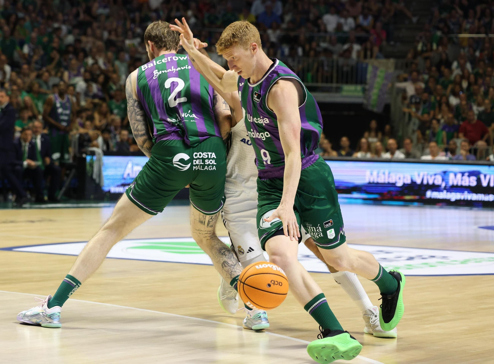 El Unicaja-Real Madrid, en fotos