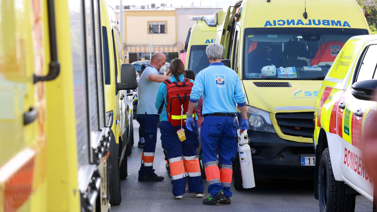 Incendio en una vivienda de San Telmo en Jerez