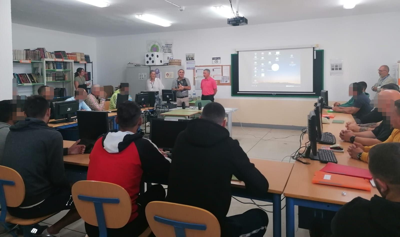 Presentación de Francisco Javier Pina en 'El Acebuche'.