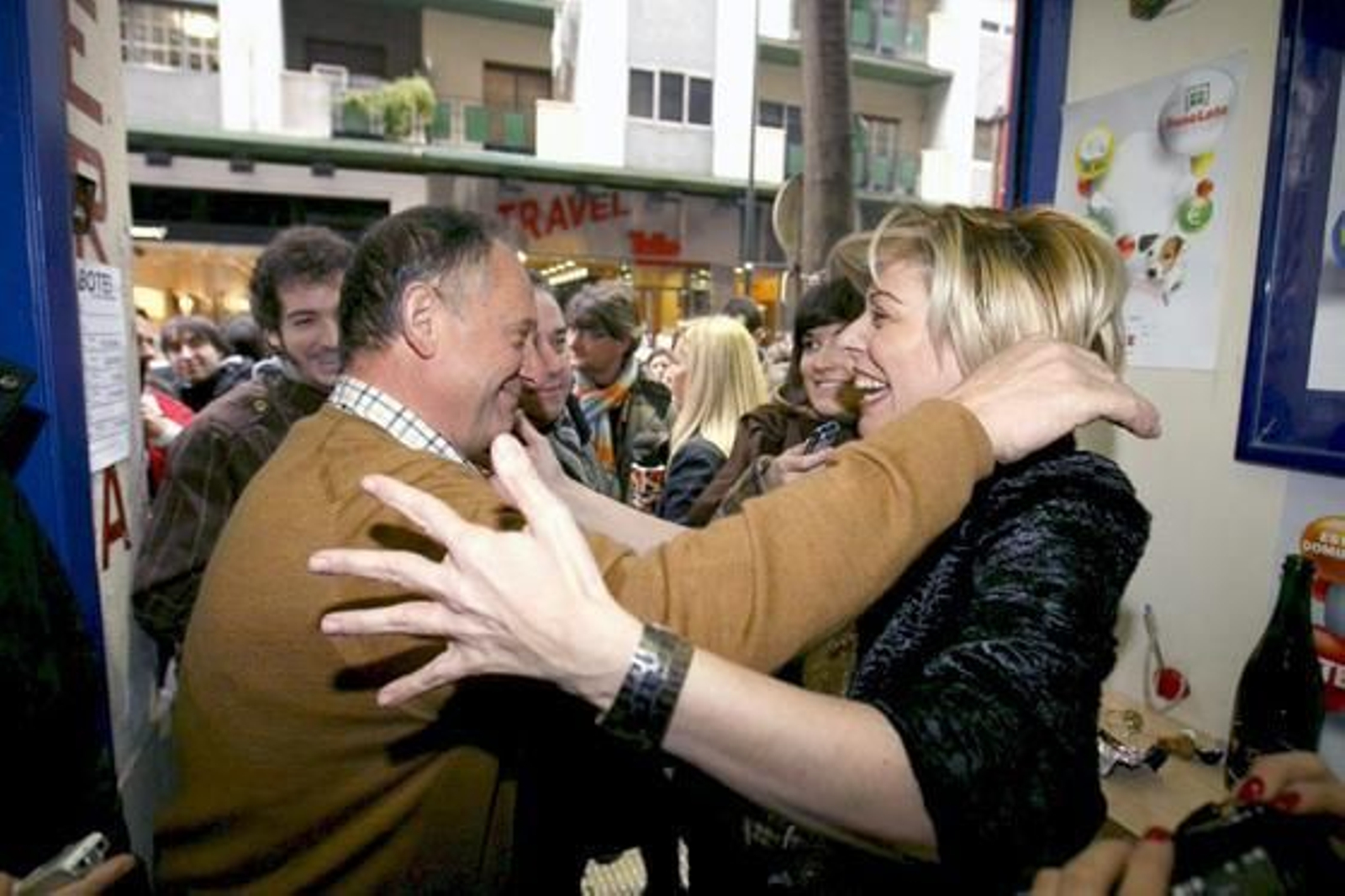 Los ganadores del sorteo.

Foto: EFE