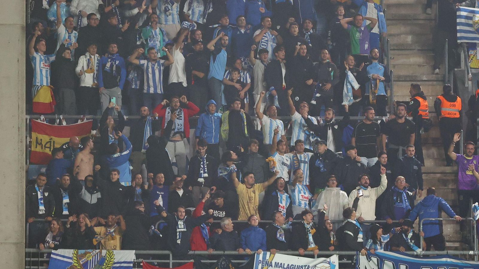 El Cádiz - Málaga CF, en fotos