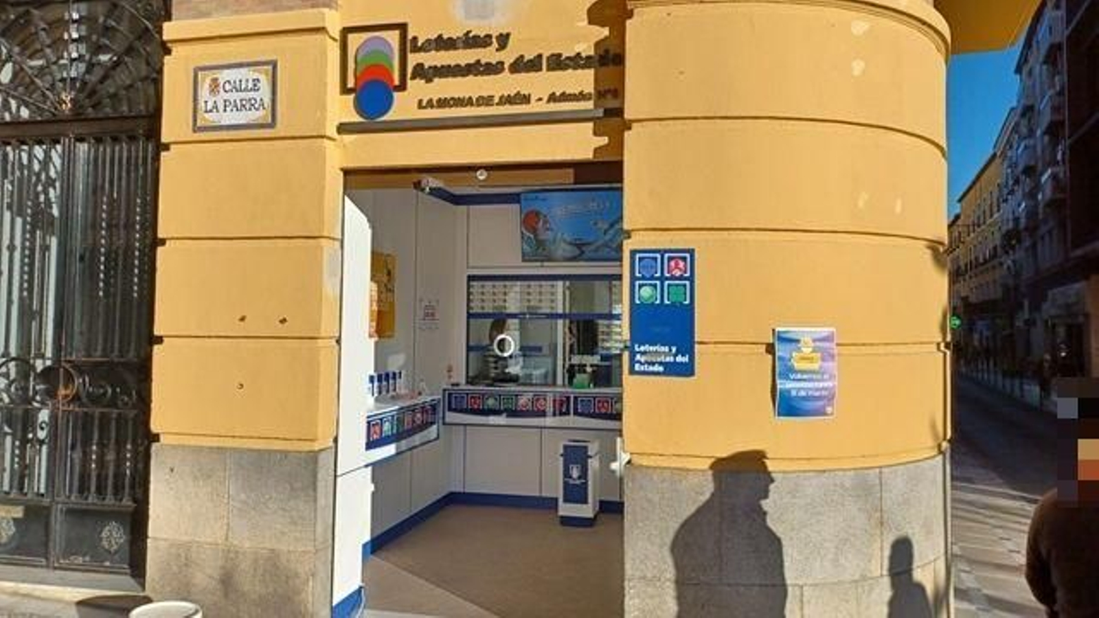 Administración N8 de Jaén donde ha tocado el premio.