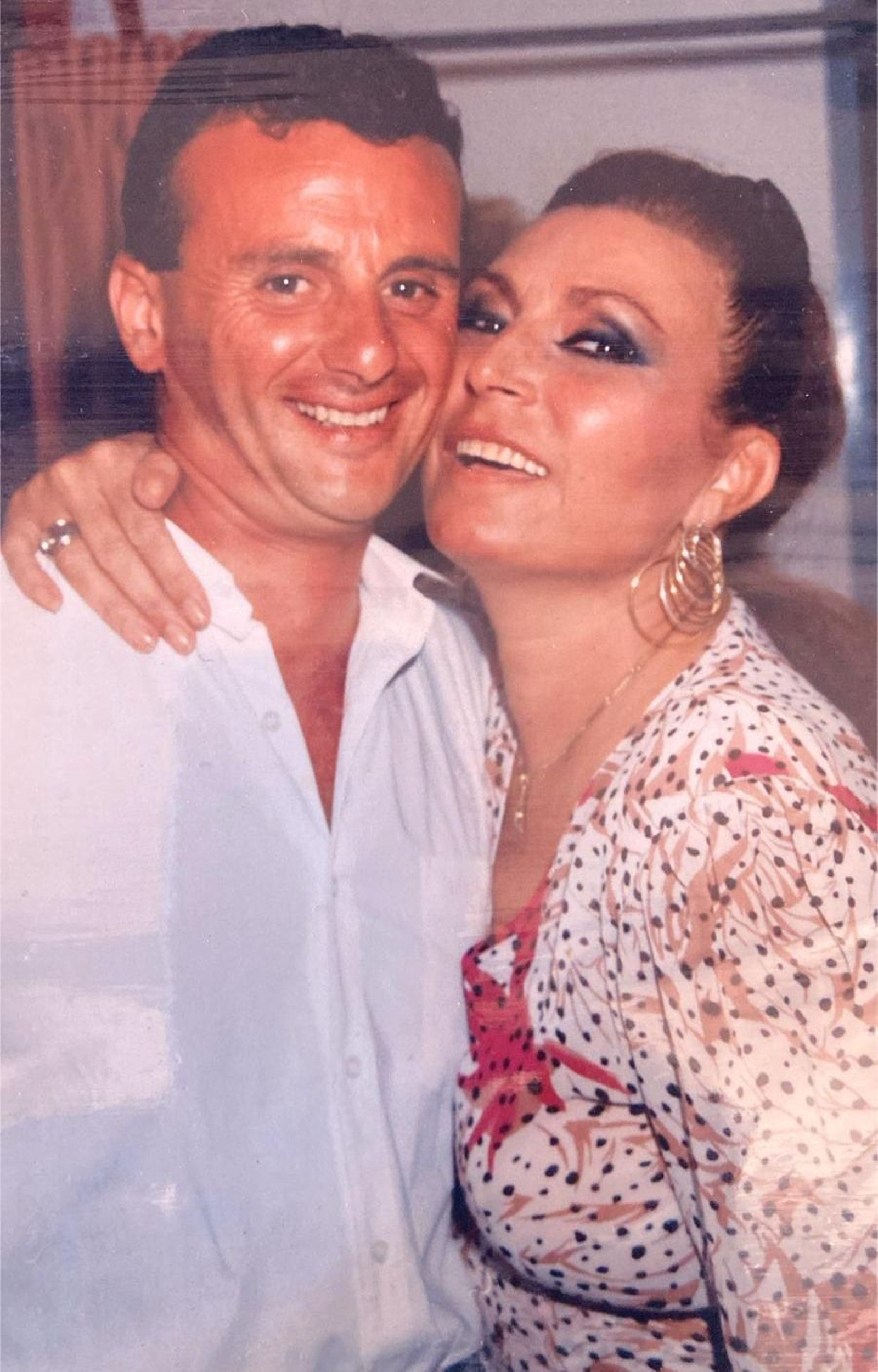 Pepe Ogalla con Rocío Jurado.