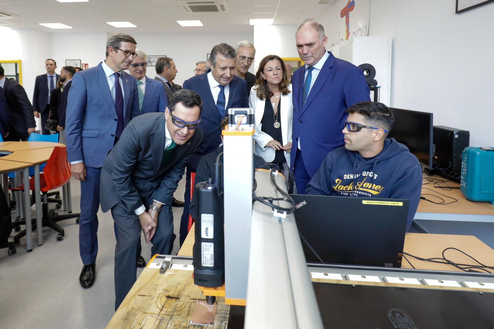 Nuevo centro de Formación Profesional Base Tecnológica Aeronautica "Javier Imbroda", en La Rinconada