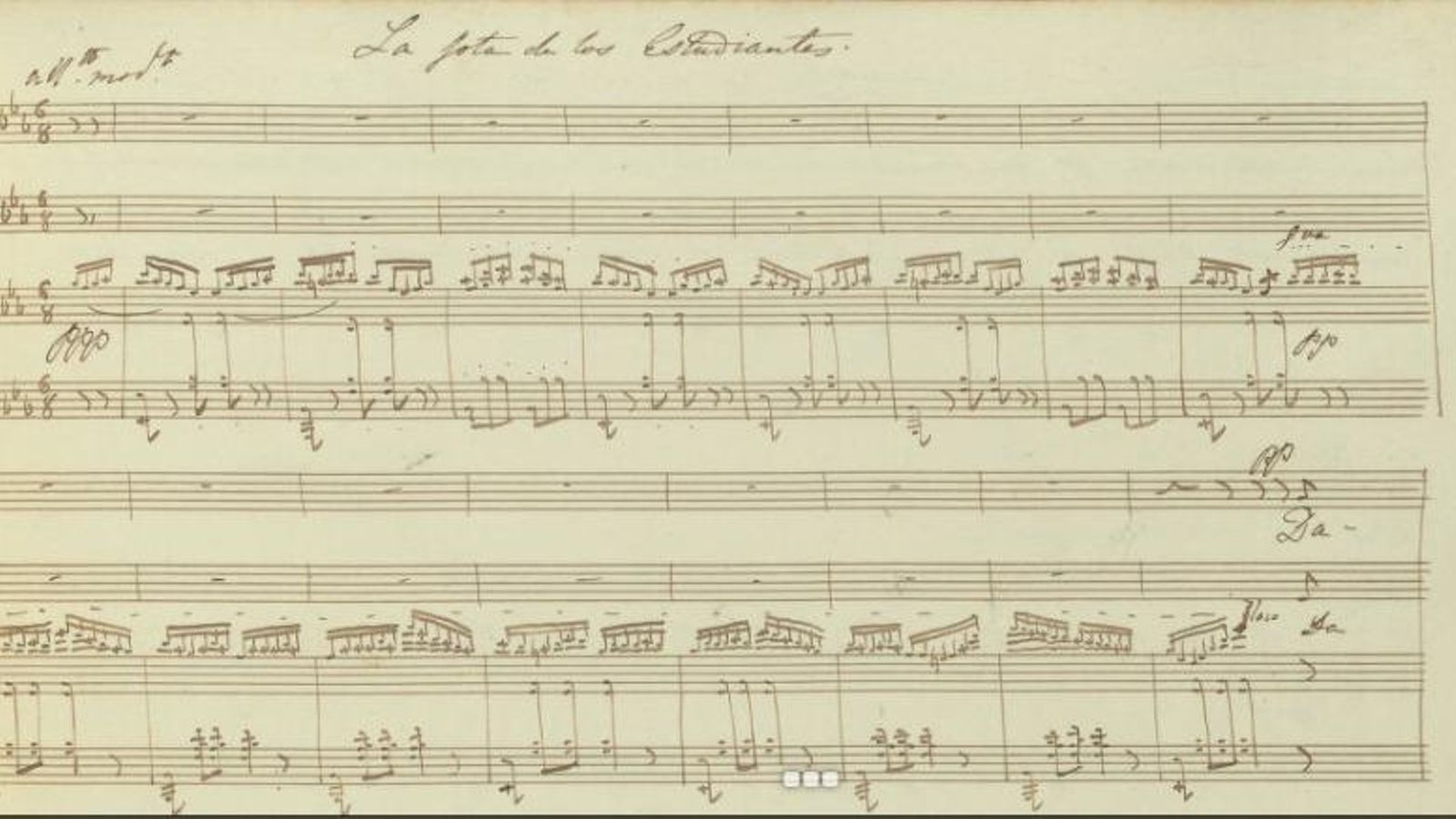 Jota de los Estudiantes de Pauline Viardot