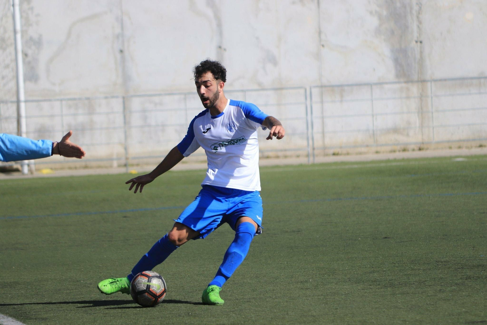 Ángel Jiménez, lateral derecho que firma por el Xerez CD.