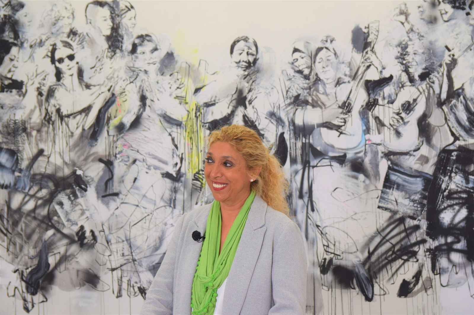 La cantaora Esperanza Fernández actúa en la galería Magasé Art Gallery el 8-M.