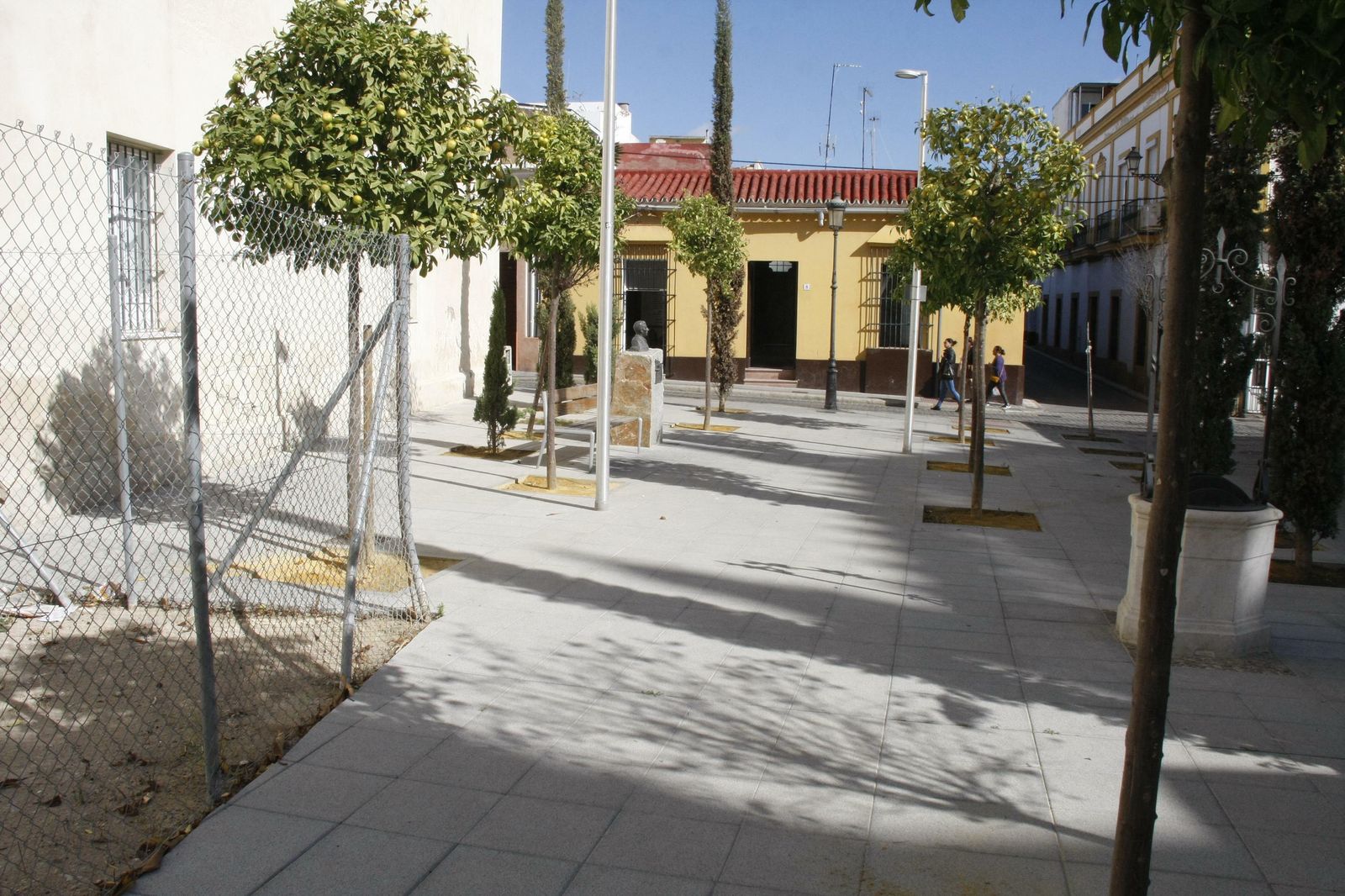 Una imagen de la plaza José Lucas Morillo León, que será inaugurada el próximo 16 de noviembre.