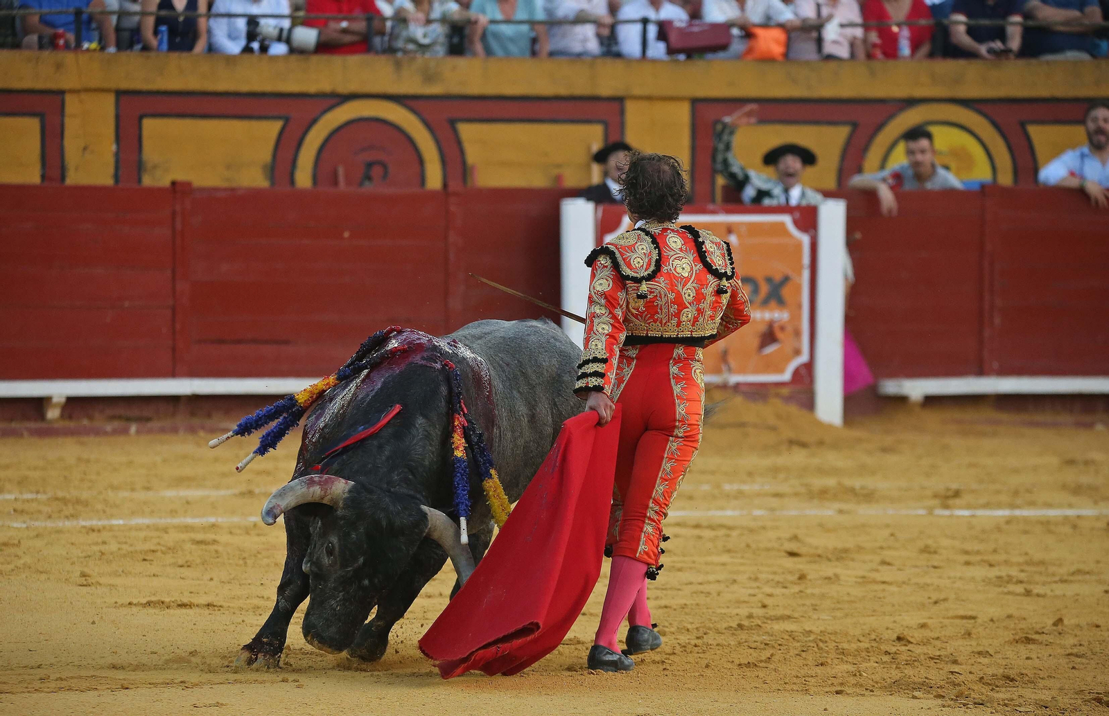 Fotos de la corrida del sábado de la Feria Taurina de Algeciras 2023: Antonio Ferrera, Manuel Escribano y Miguel Ángel Pacheco