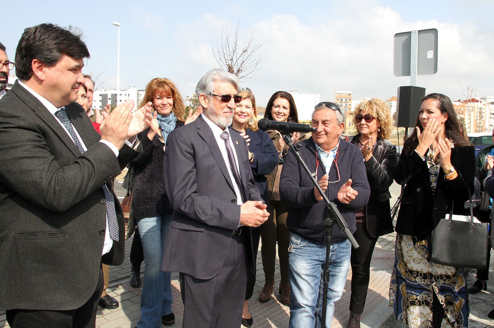 Inauguración de la Calle Doctor Cristóbal Gangoso, en imágenes