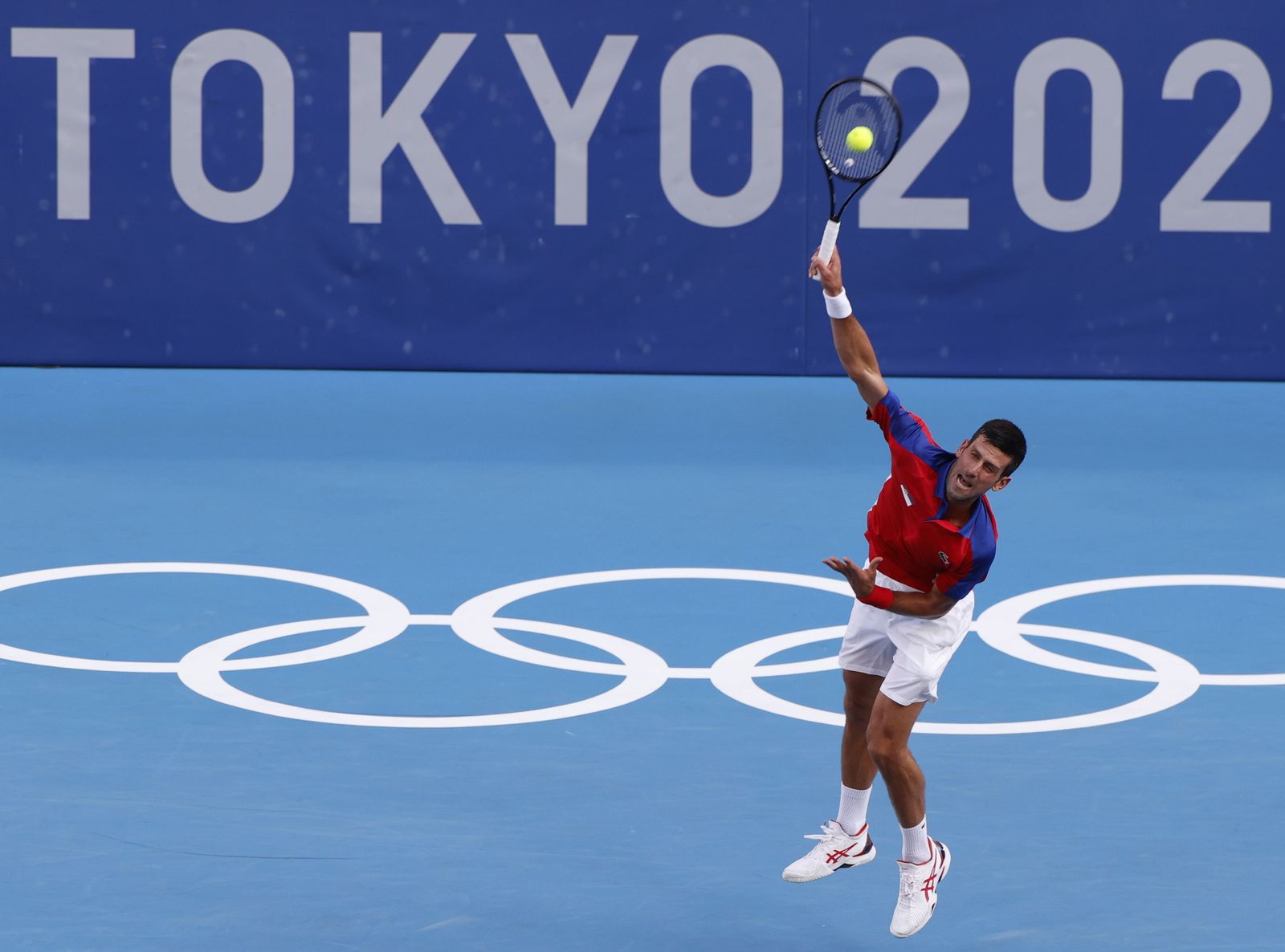 Las fotos del Davidovich-Djokovic