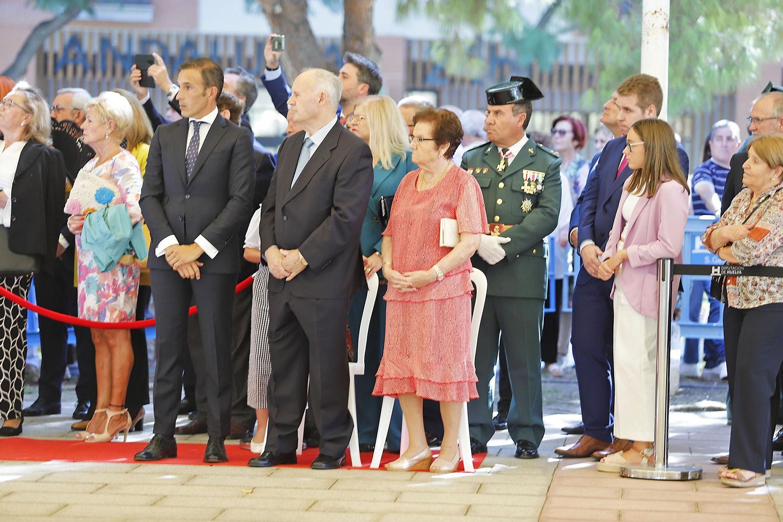 Imágenes de los actos de la Guardia Civil  en Huelva 12 de octubre, Día del Pilar