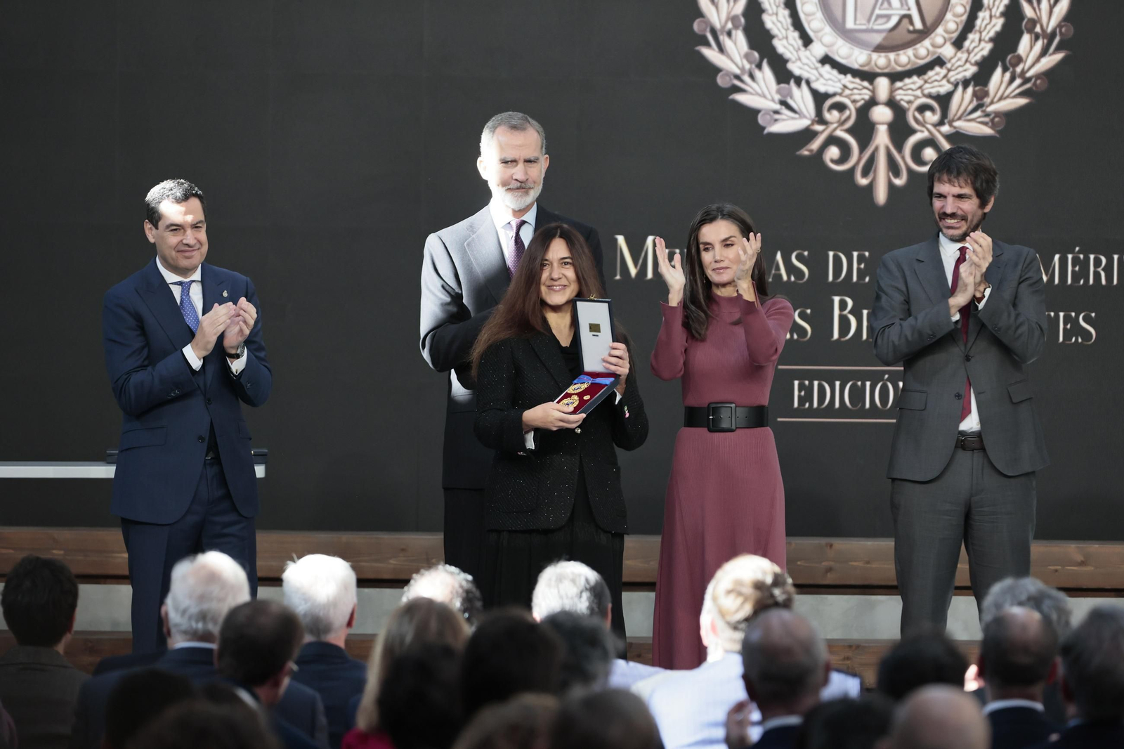 La entrega de las Medallas al Mérito en las Bellas Artes en imágenes
