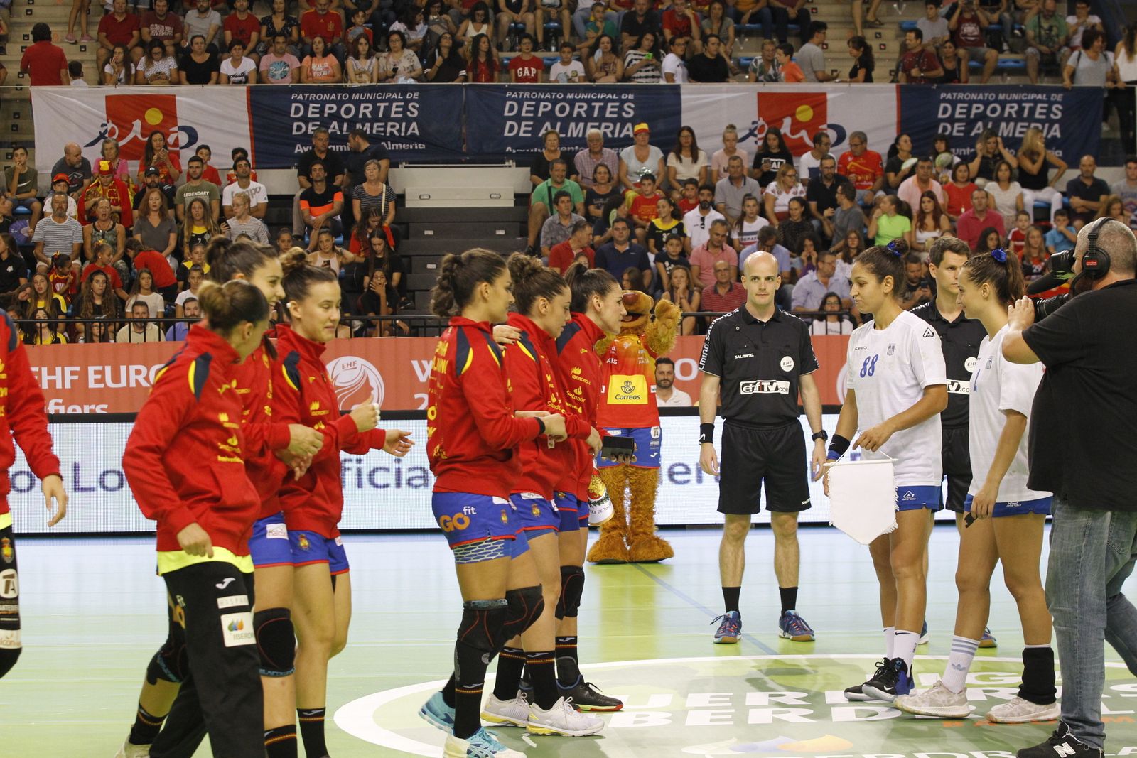 Fotogalería España-Grecia. Balonmano Femenino, fase clasificación Euro 2020