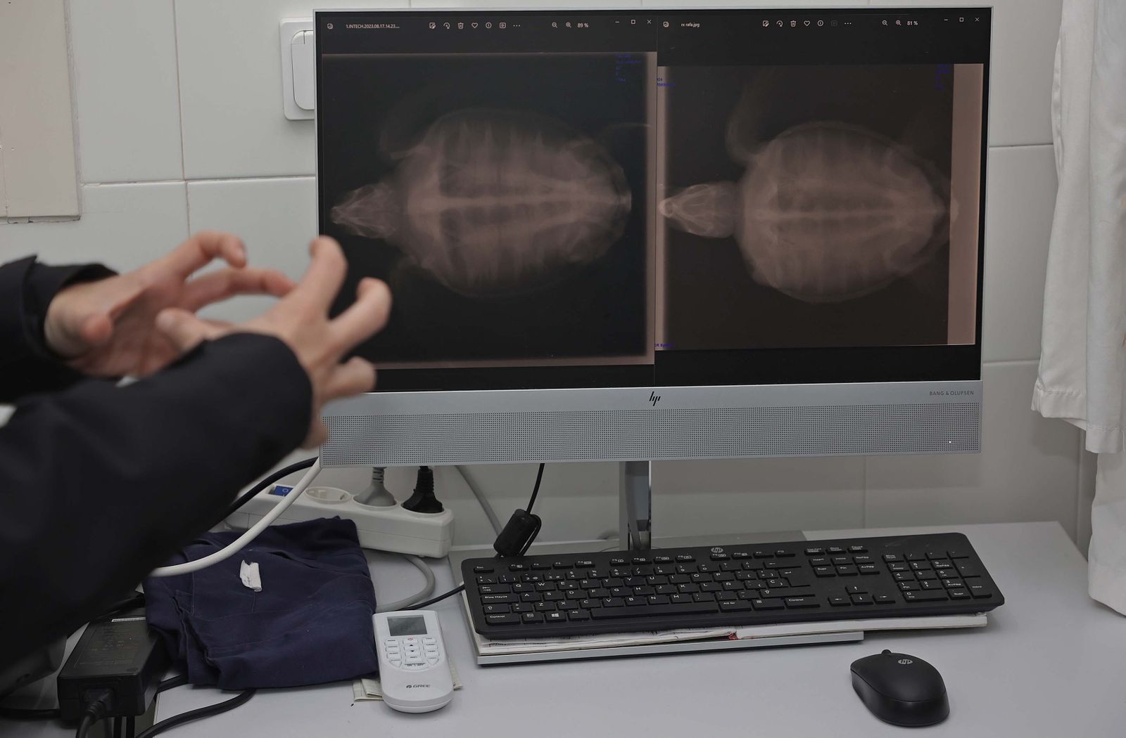 La visita de Ramón Fernández Pacheco al Cegma de Algeciras, en imágenes