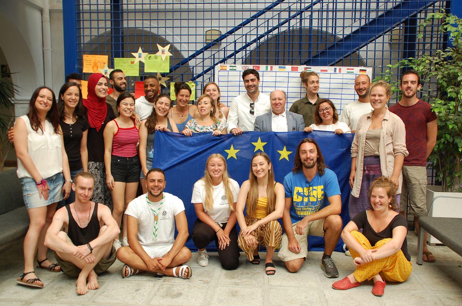 Participantes del curso de formación gestionado por Inturjoven a través de la Junta de Andalucía.