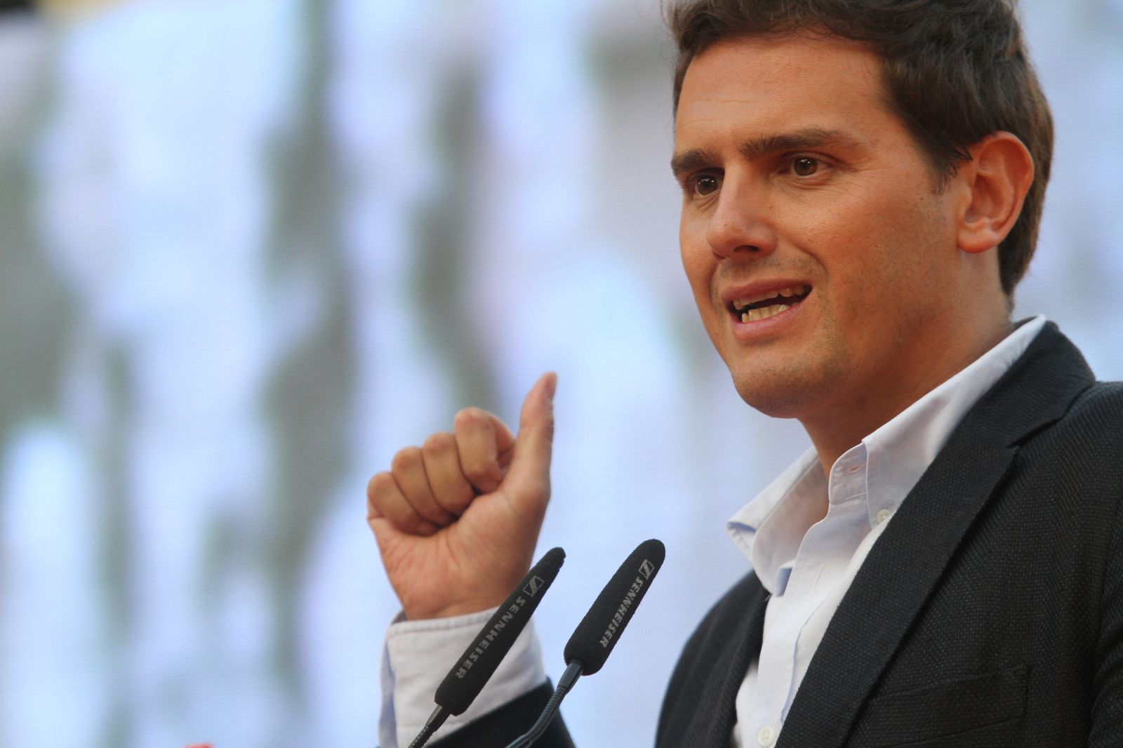 Encuentro Ciudadanos con Albert Rivera en la Plaza de Las Monjas