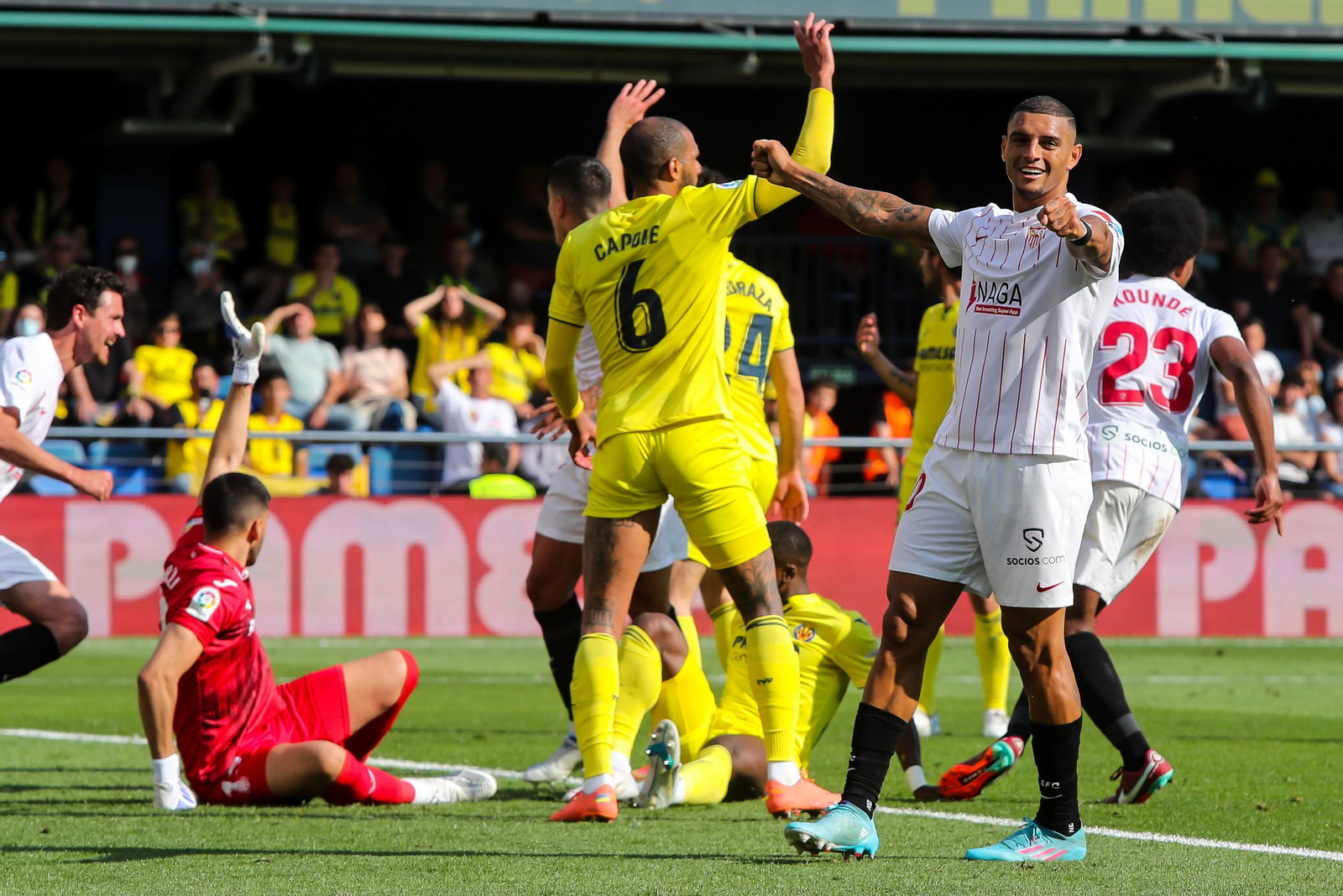 Las imágenes del Villarreal-Sevilla