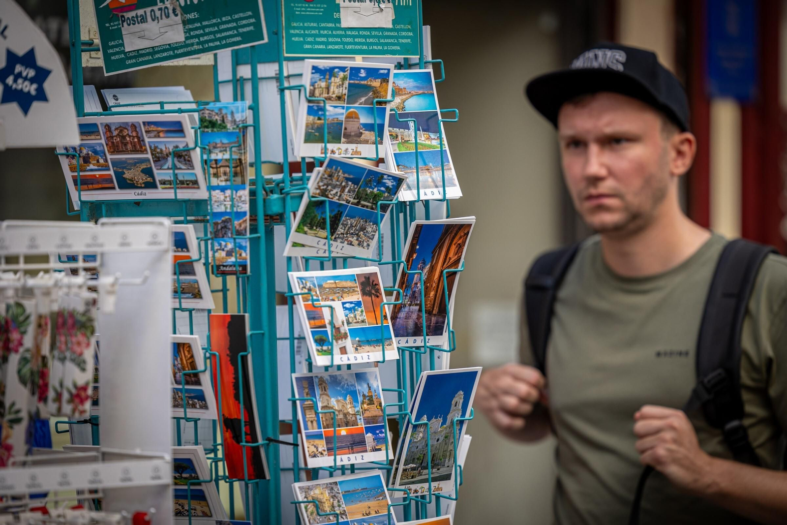 Imágenes de Cádiz con los turistas llegados a Cádiz a bordo de cinco cruceros