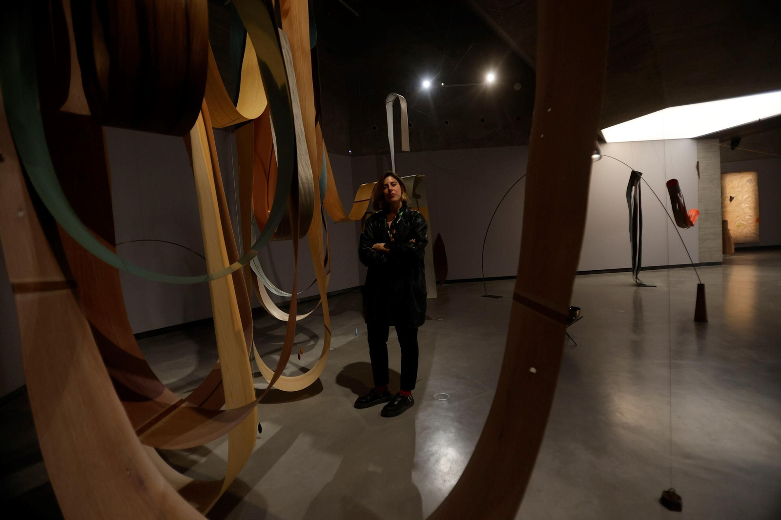 Todas las imágenes de la exposición 'Saber de oído' de Cristina Mejías en el C3A