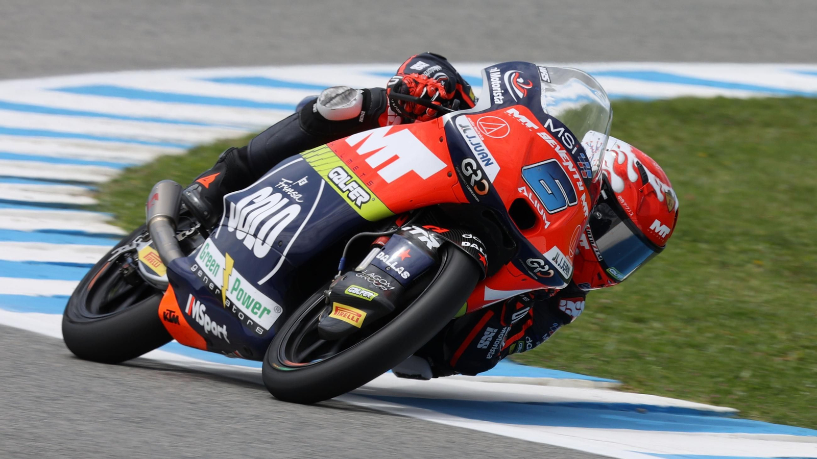 Imágenes de los entrenamientos de Moto3 del Viernes en Jerez