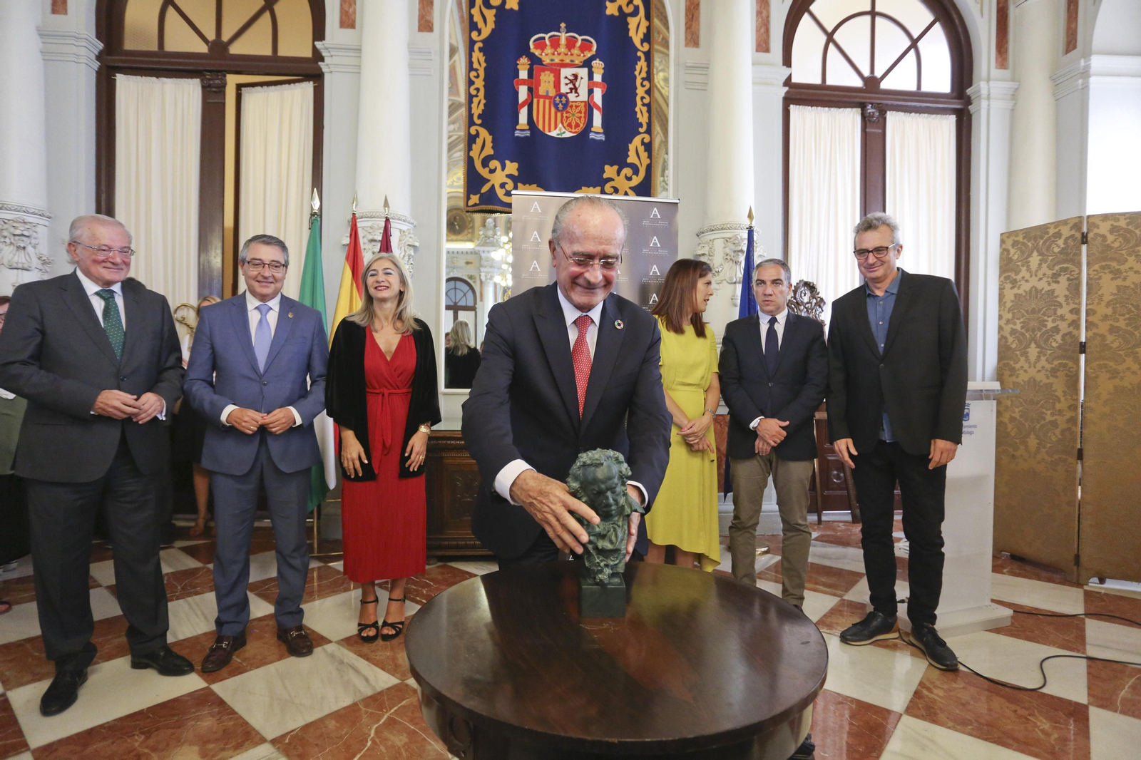 La presentación de actividades de los Goya en Málaga.