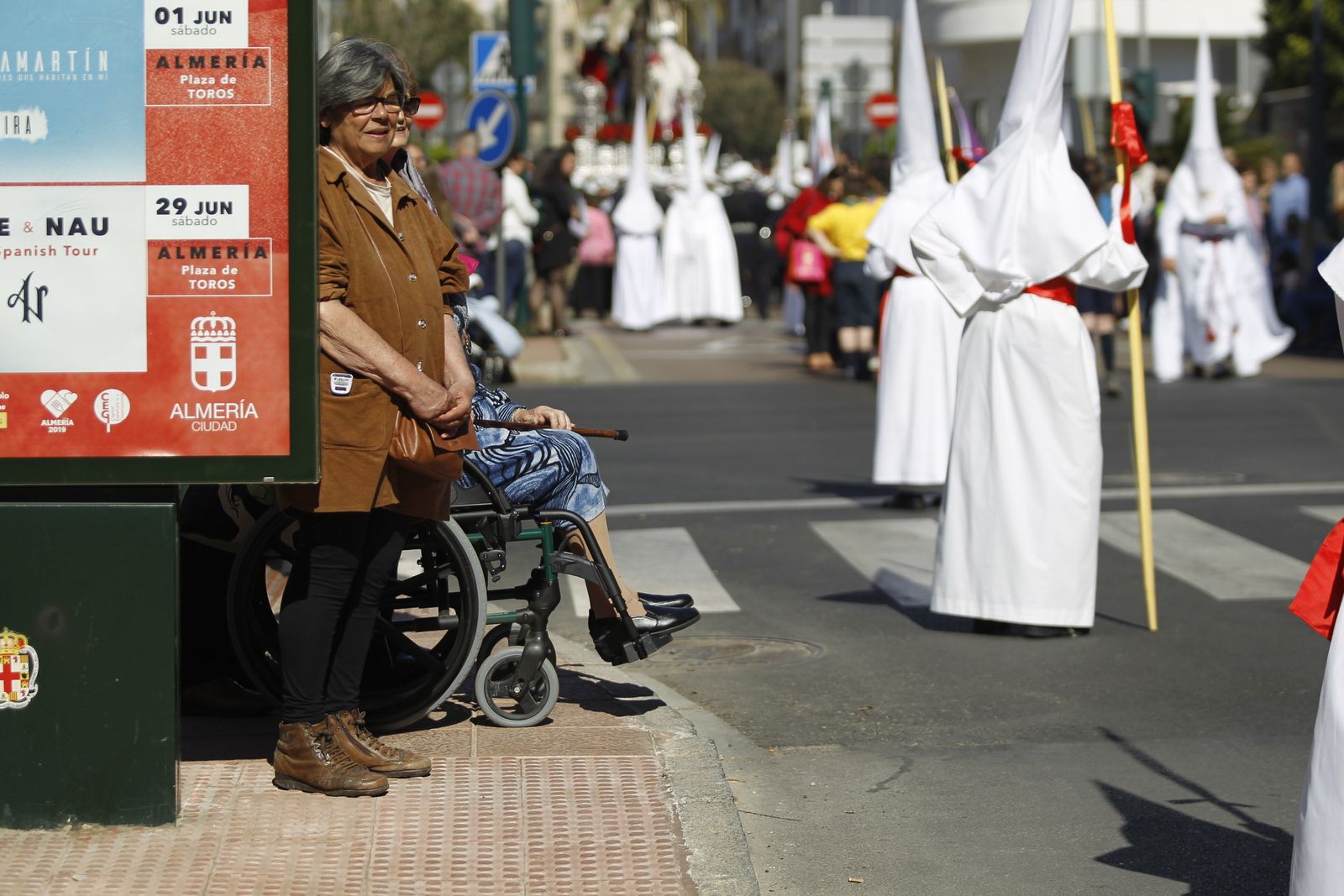 Imágenes Procesión de la Borriquita de Almería capital. Semana Santa 2019