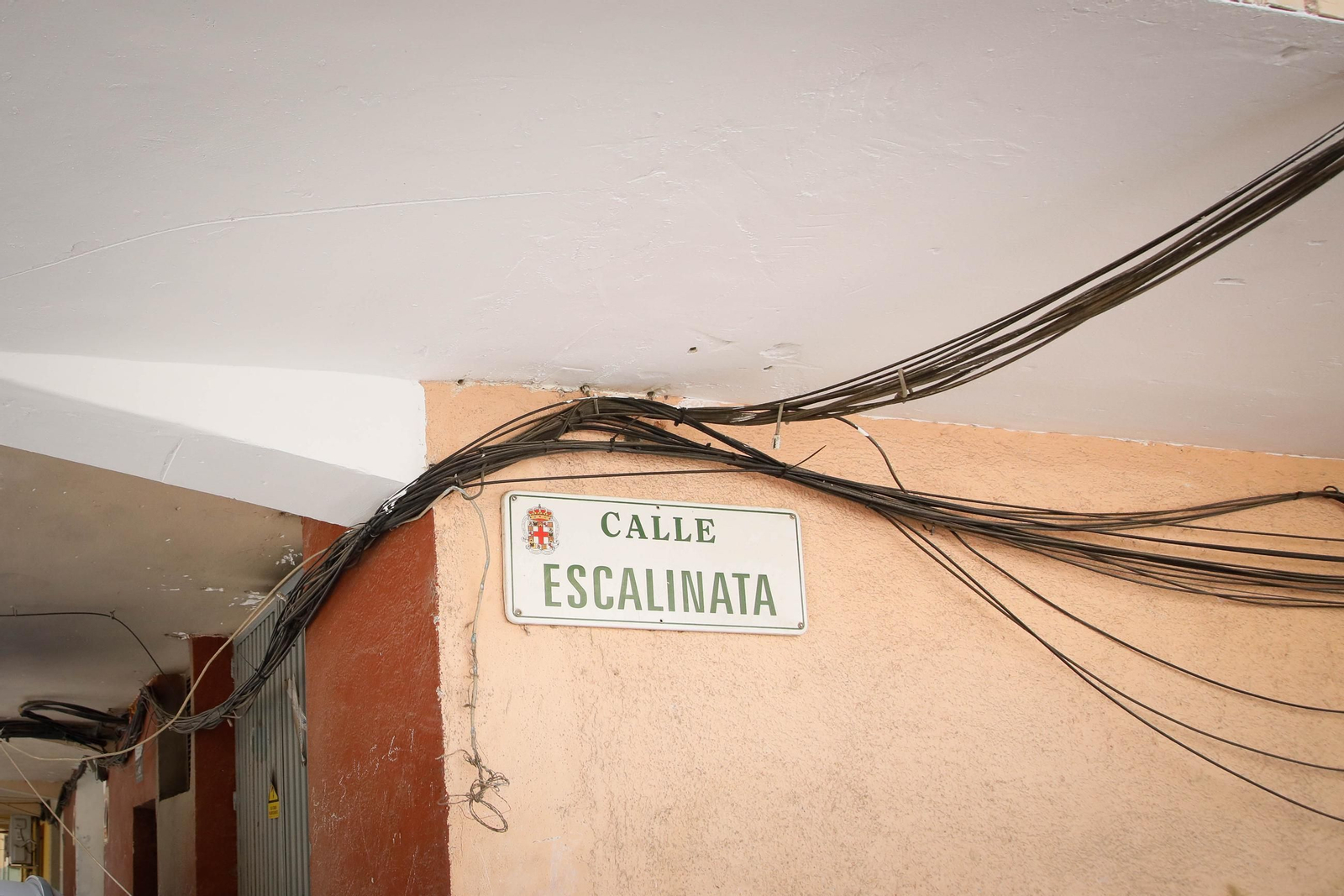 Imágenes de las quejas vecinales ante los cortes de luz en el barrio de pescadería