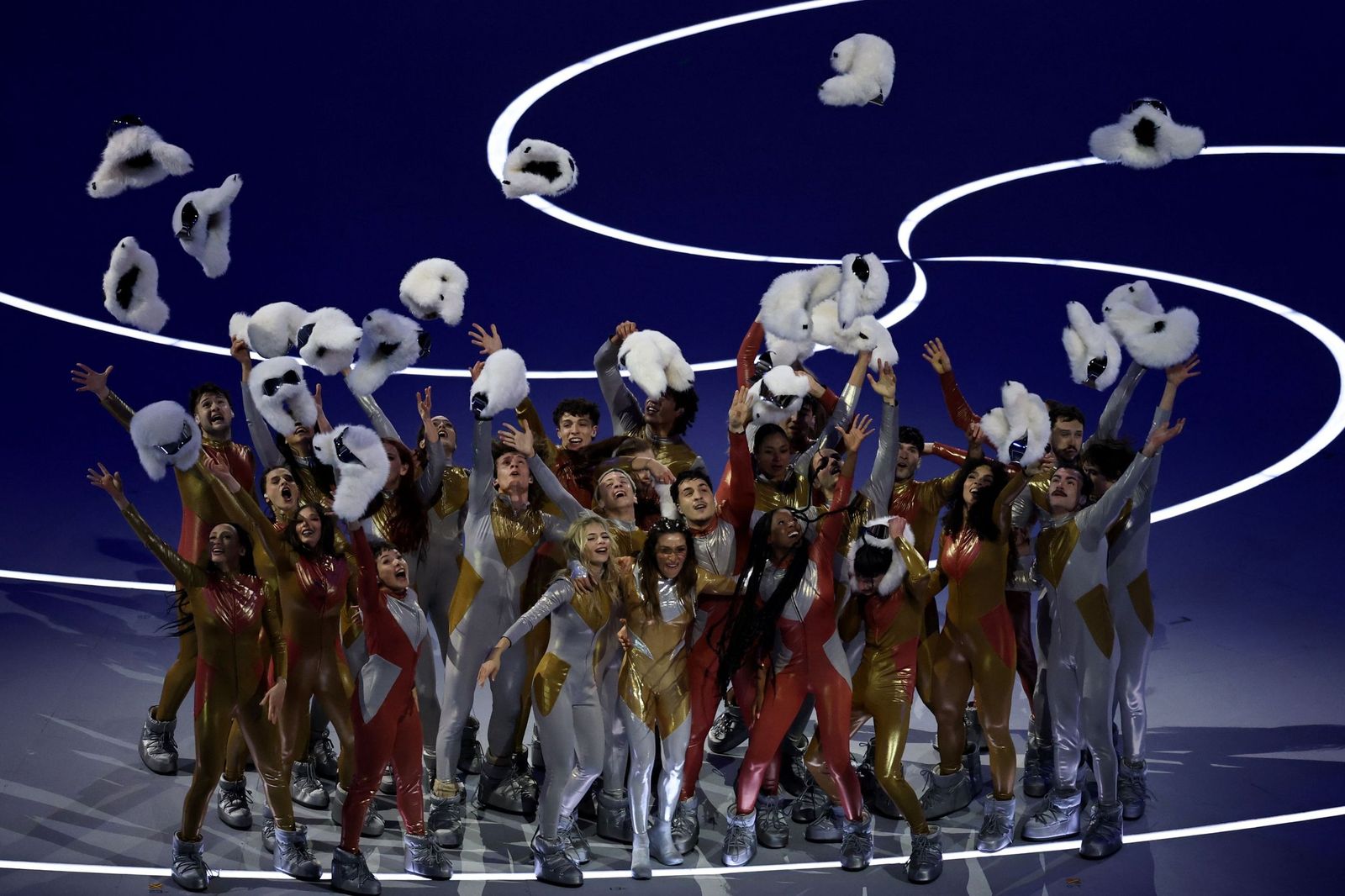 Las fotos de la inauguración de los Juegos Olímpicos de invierno de 2026