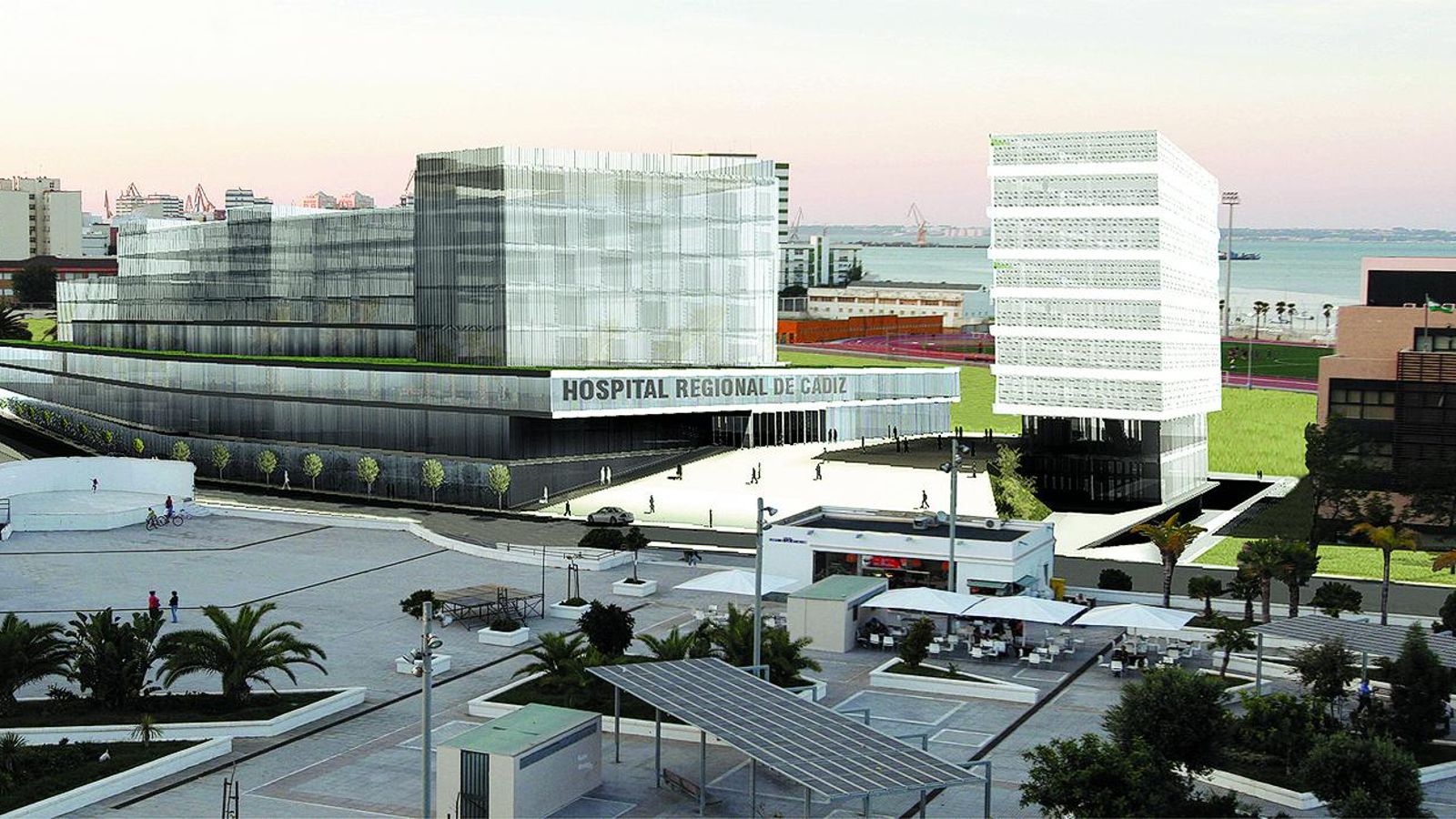 El proyecto original del Hospital Regional de Cádiz