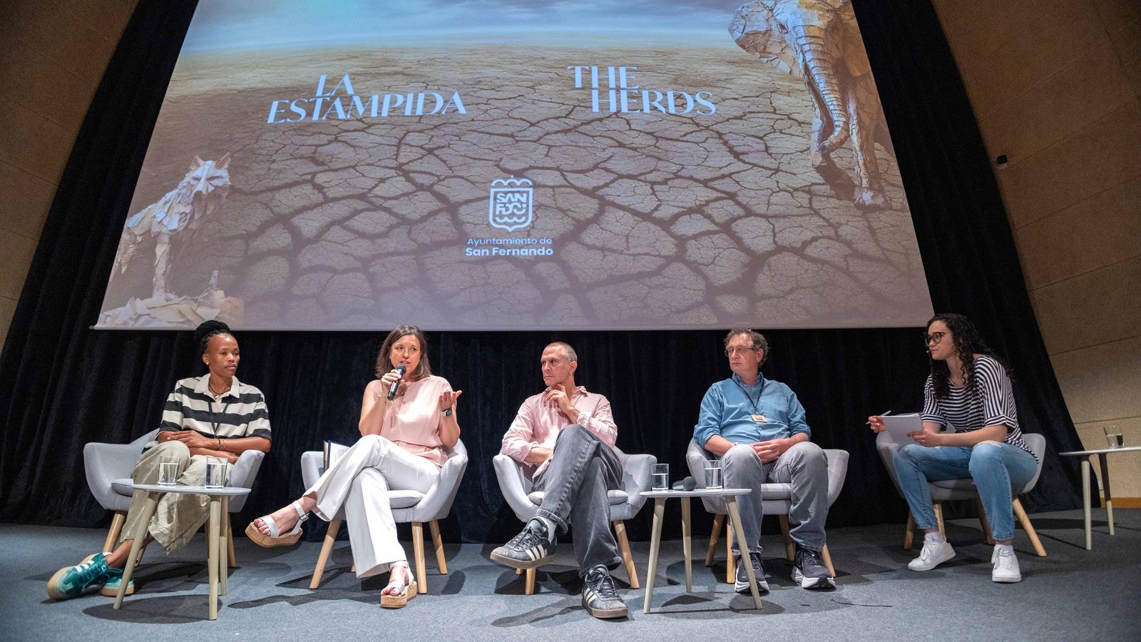 Presentación del espectáculo contra el cambio climático 'La estampida', que este domingo se llevará a cabo en San Fernando