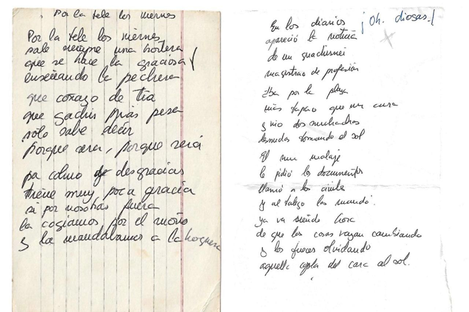 Cuplés de las chirigotas ilegales feministas Las Brujas y Las ¡Oh! Diosas.