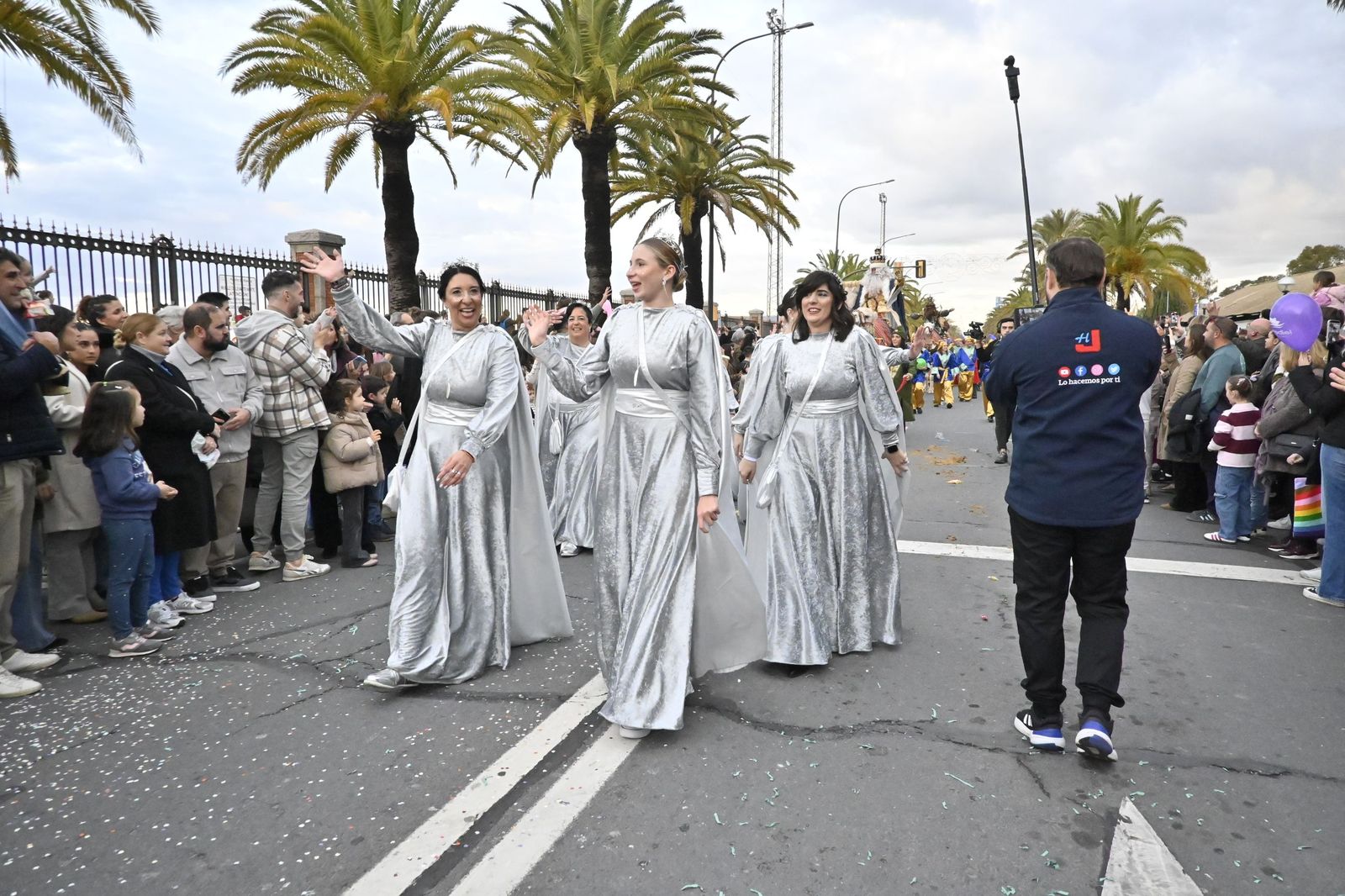 Las mejores fotografías de la llegada de los Reyes Magos a Huelva