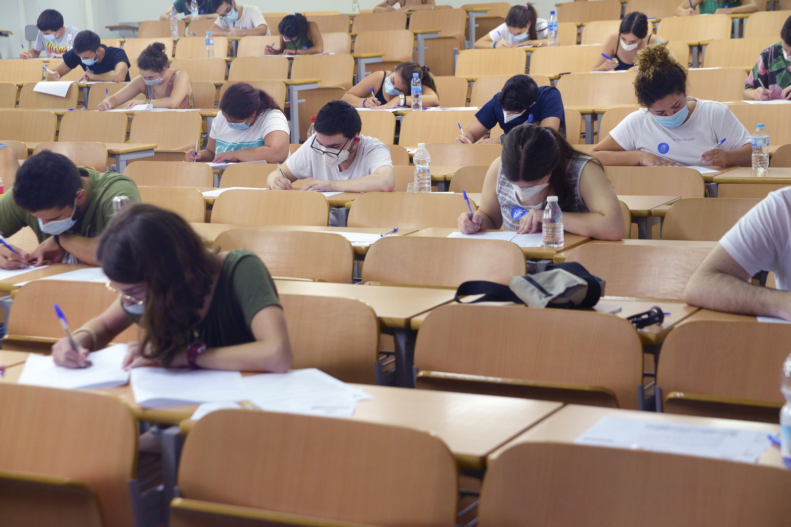 Fotos de las pruebas de la EBAU 2020 en Algeciras