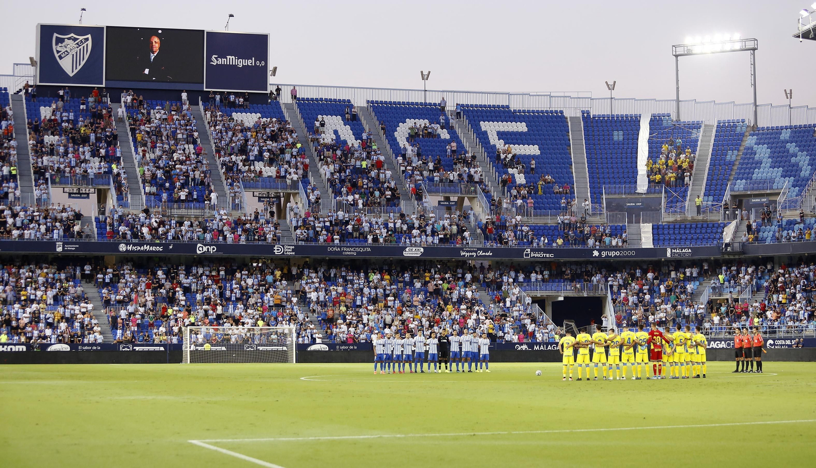 El Málaga CF-Las Palmas, en fotos