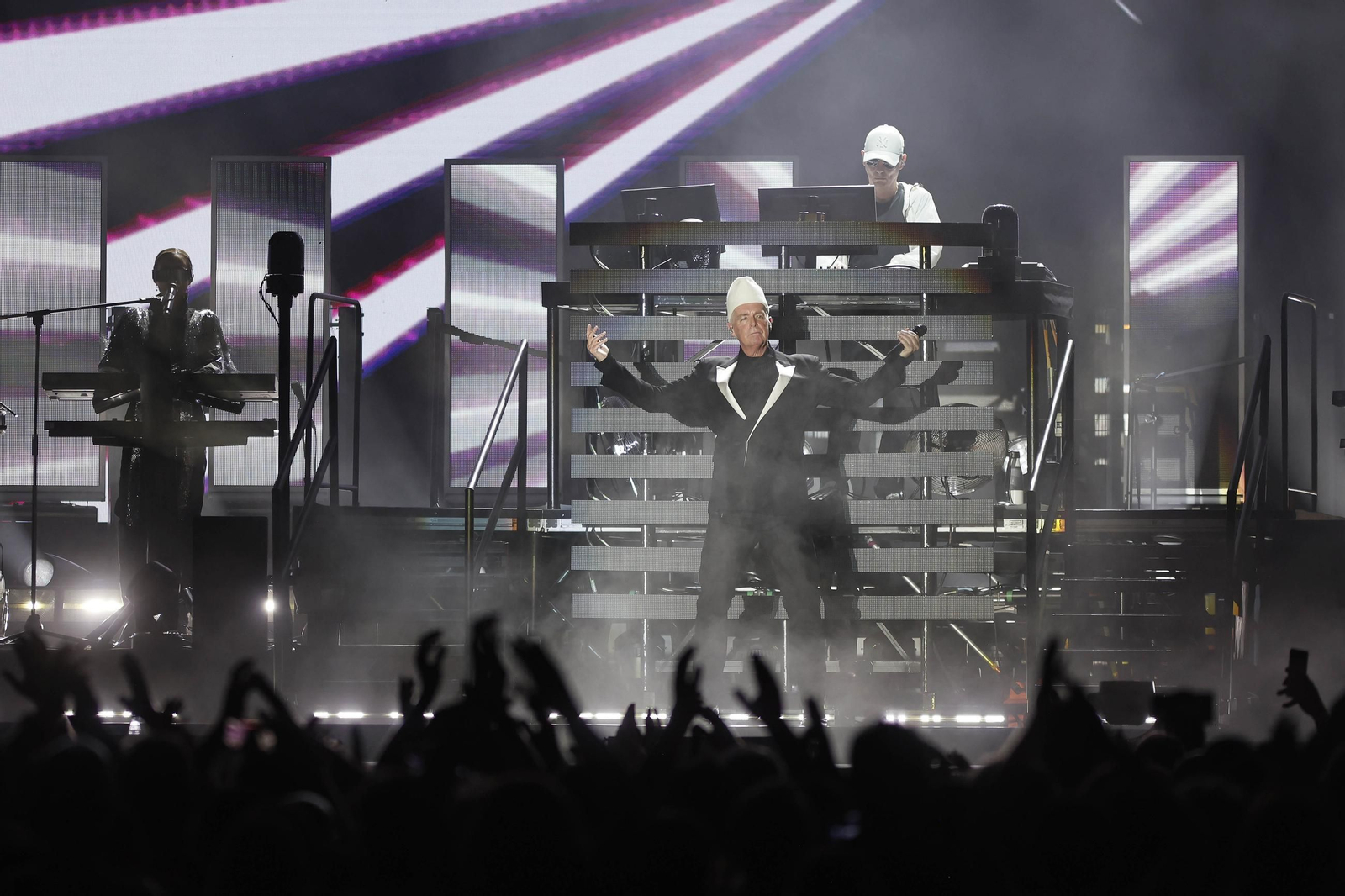Las mejores imágenes del concierto de Pet Shop Boys