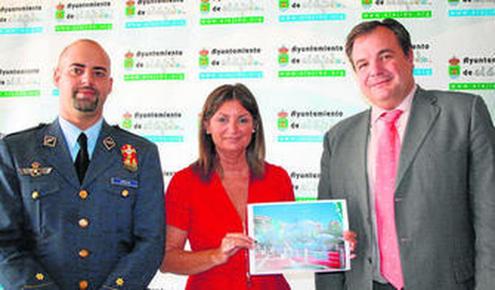 Antonio Azira, Luisa Barranco y Miguel Sáiz presentaron esta iniciativa.