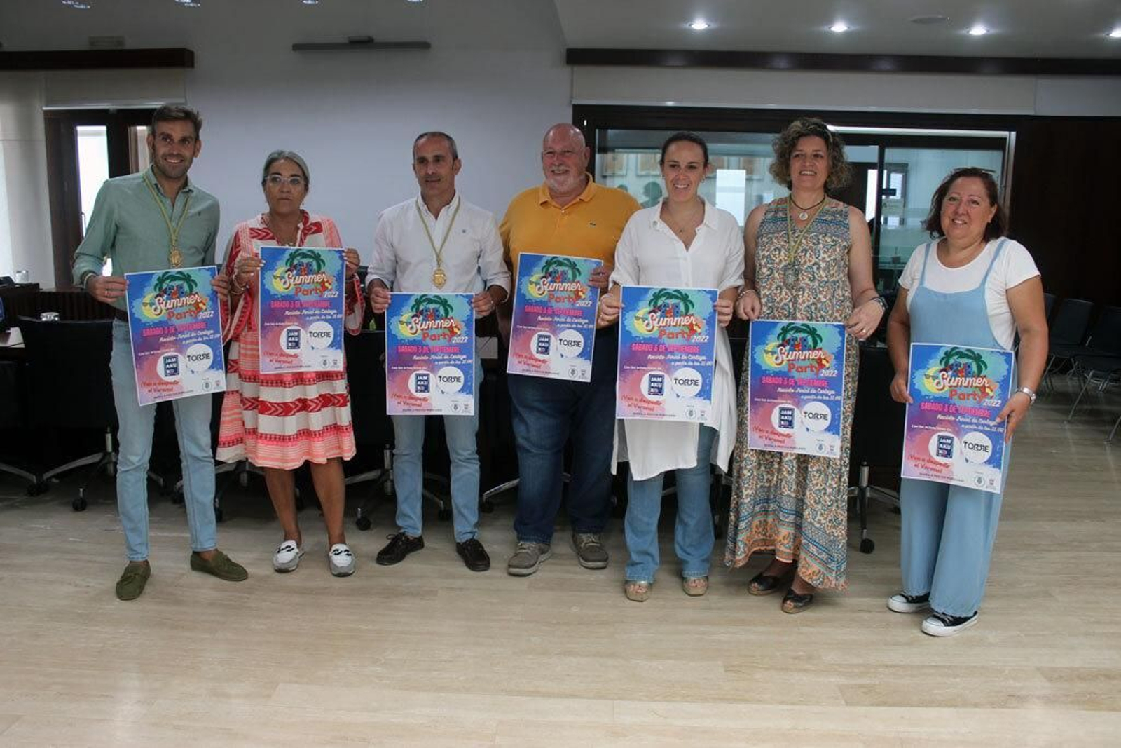 Presentación de la fiesta veraniega.